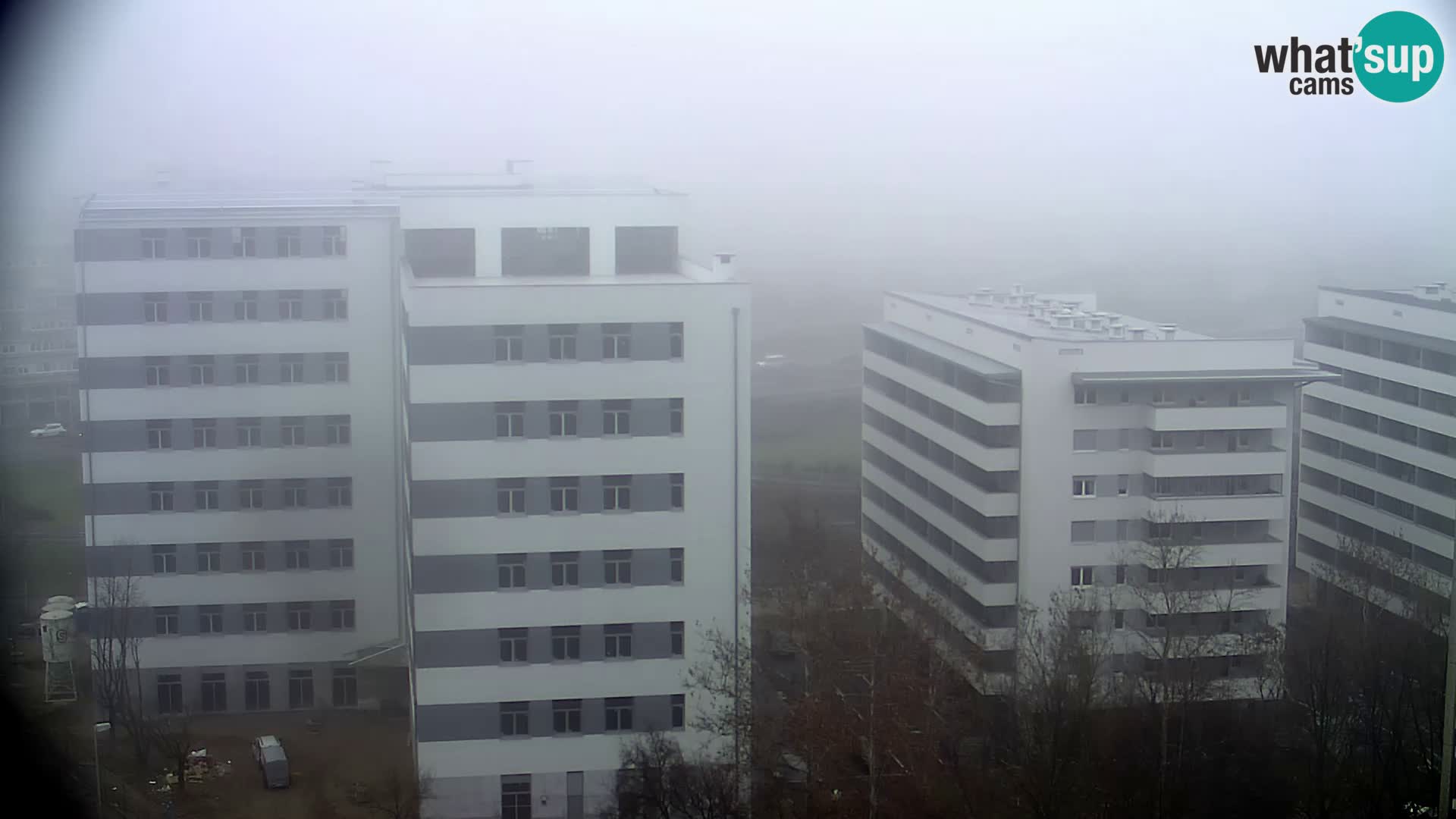 Live-Kreisverkehr Slavonska und Marin Držić Avenue zur Zagreb Webcam