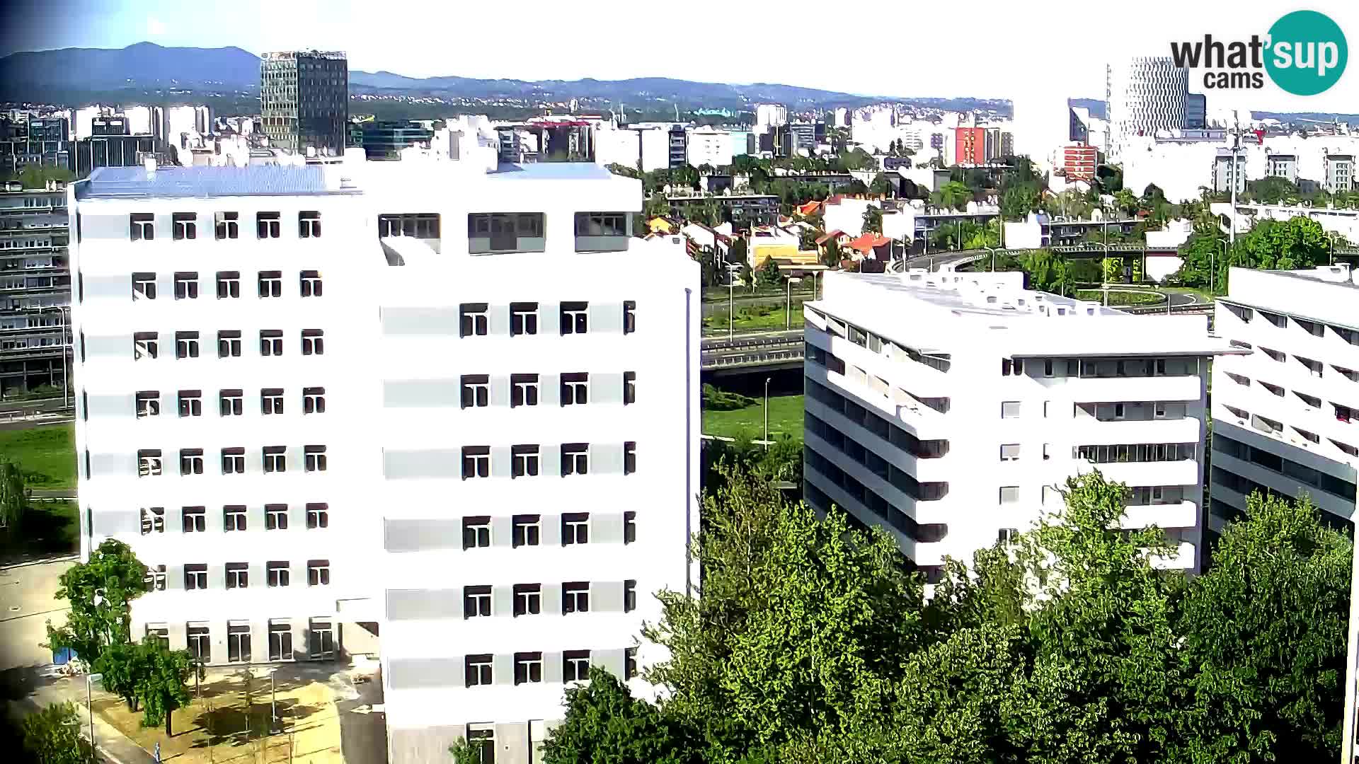 Web kamera Petlja Slavonska – Držićeva  – Zagreb Live