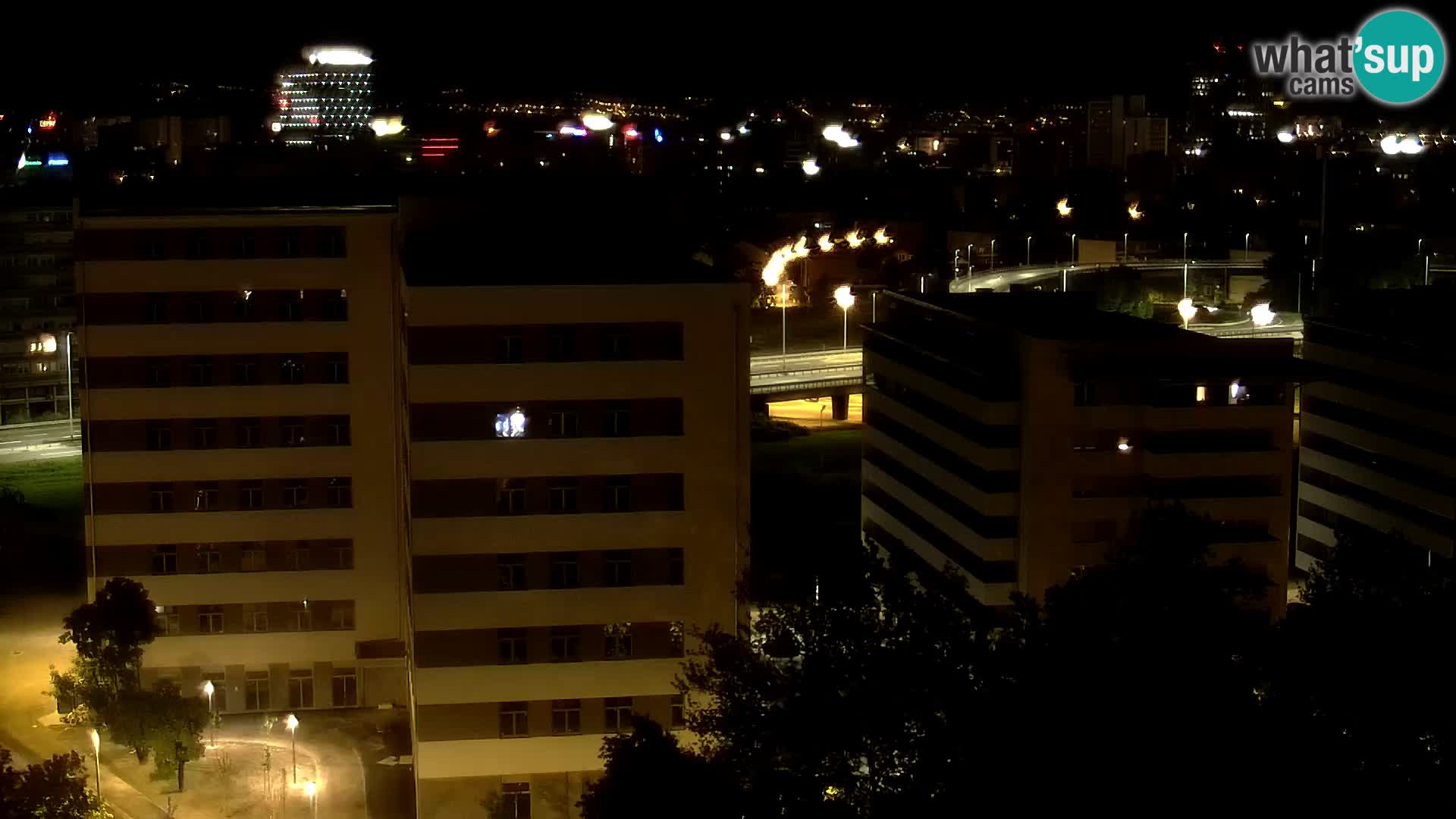 Web kamera Petlja Slavonska – Držićeva  – Zagreb Live