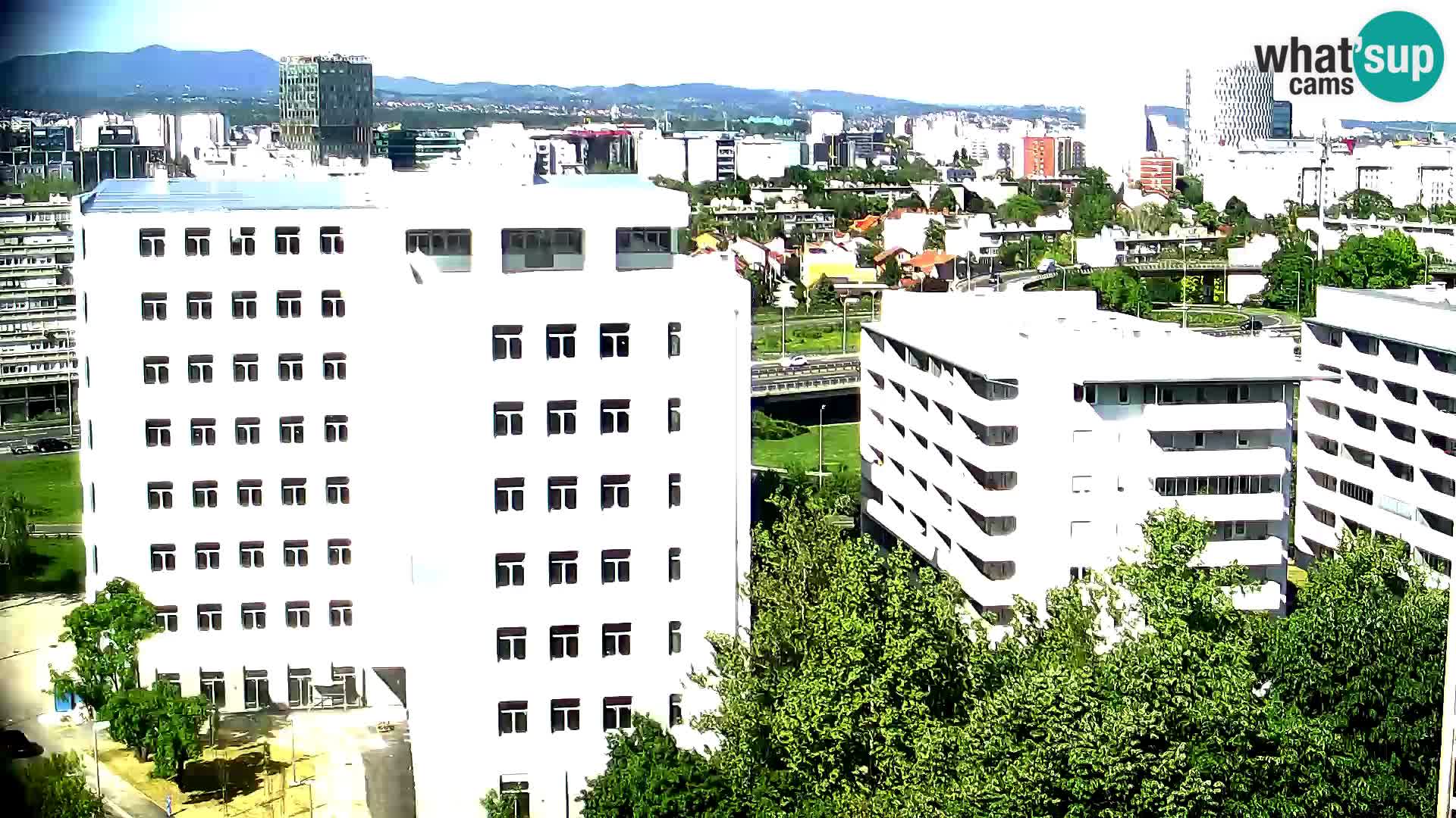 Web kamera Petlja Slavonska – Držićeva  – Zagreb Live