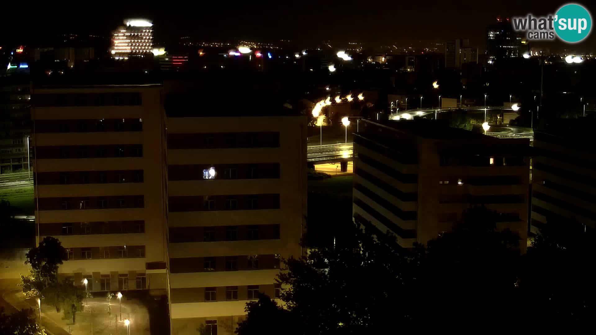 Web kamera Petlja Slavonska – Držićeva  – Zagreb Live