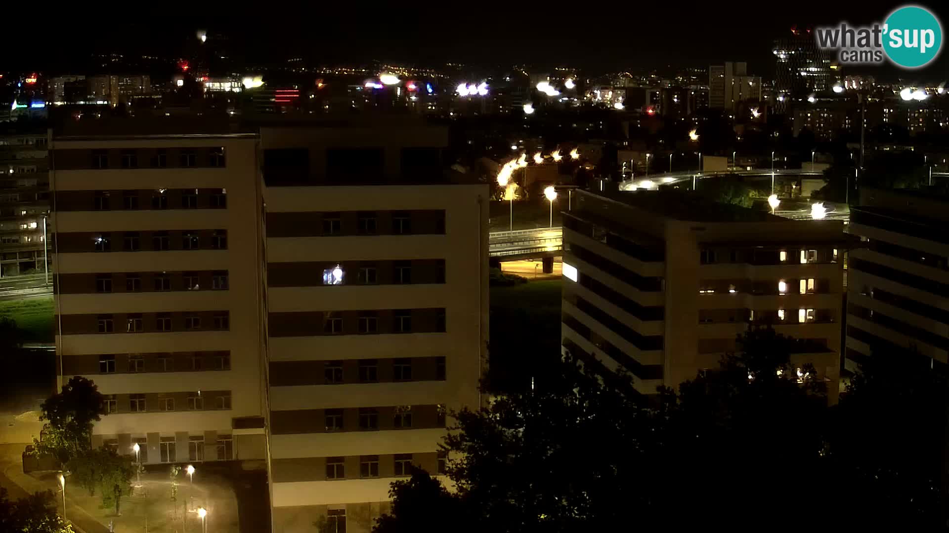 Web kamera Petlja Slavonska – Držićeva  – Zagreb Live
