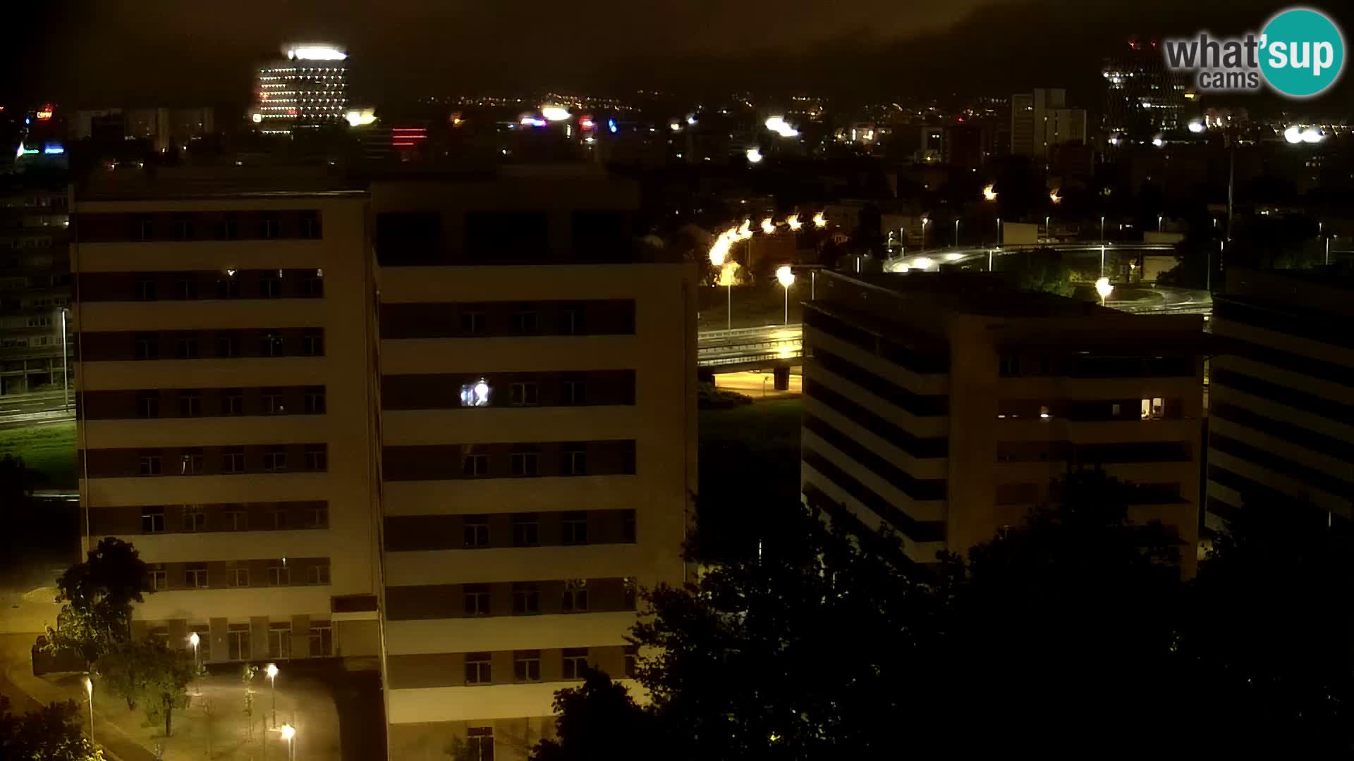 Web kamera Petlja Slavonska – Držićeva  – Zagreb Live