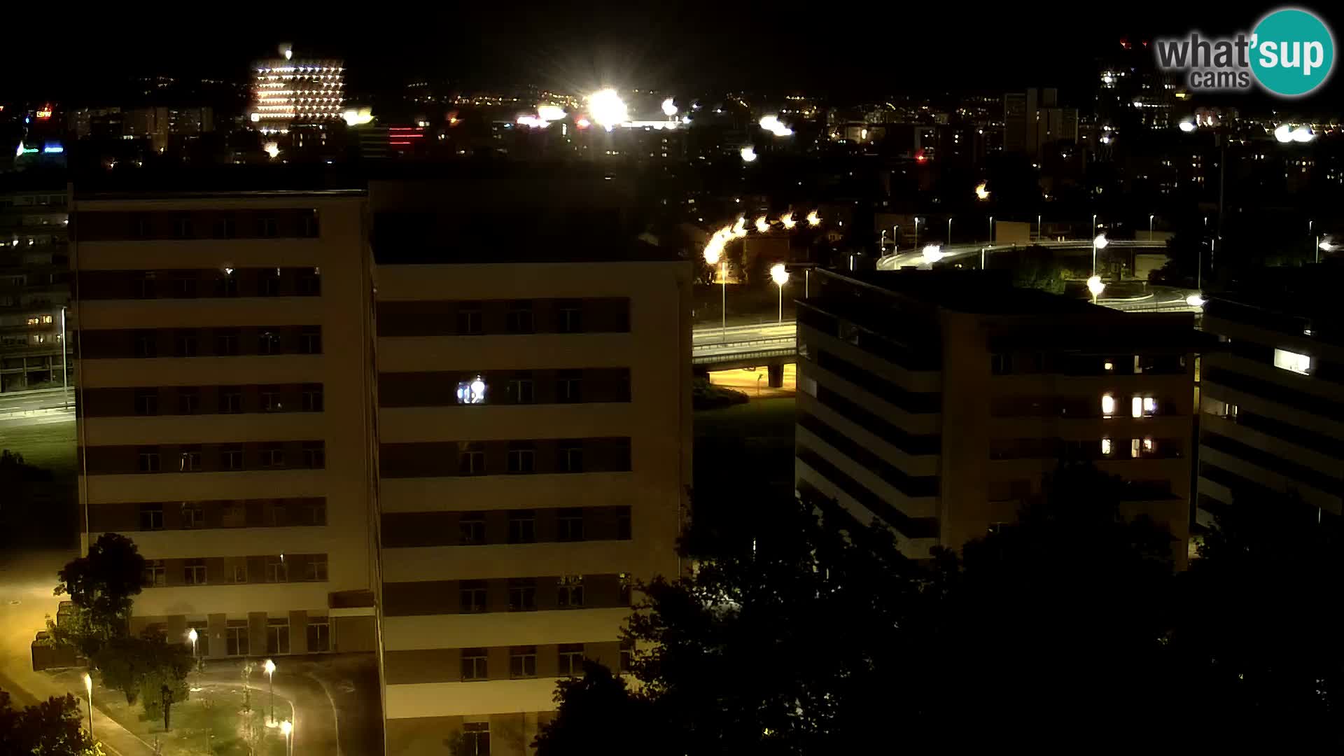 Web kamera Petlja Slavonska – Držićeva  – Zagreb Live