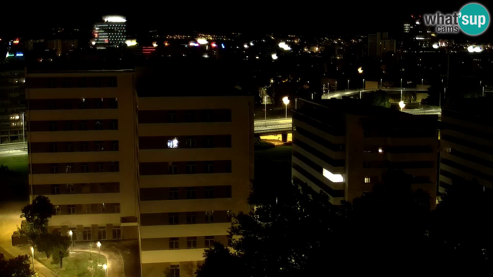 Web kamera Petlja Slavonska – Držićeva  – Zagreb Live