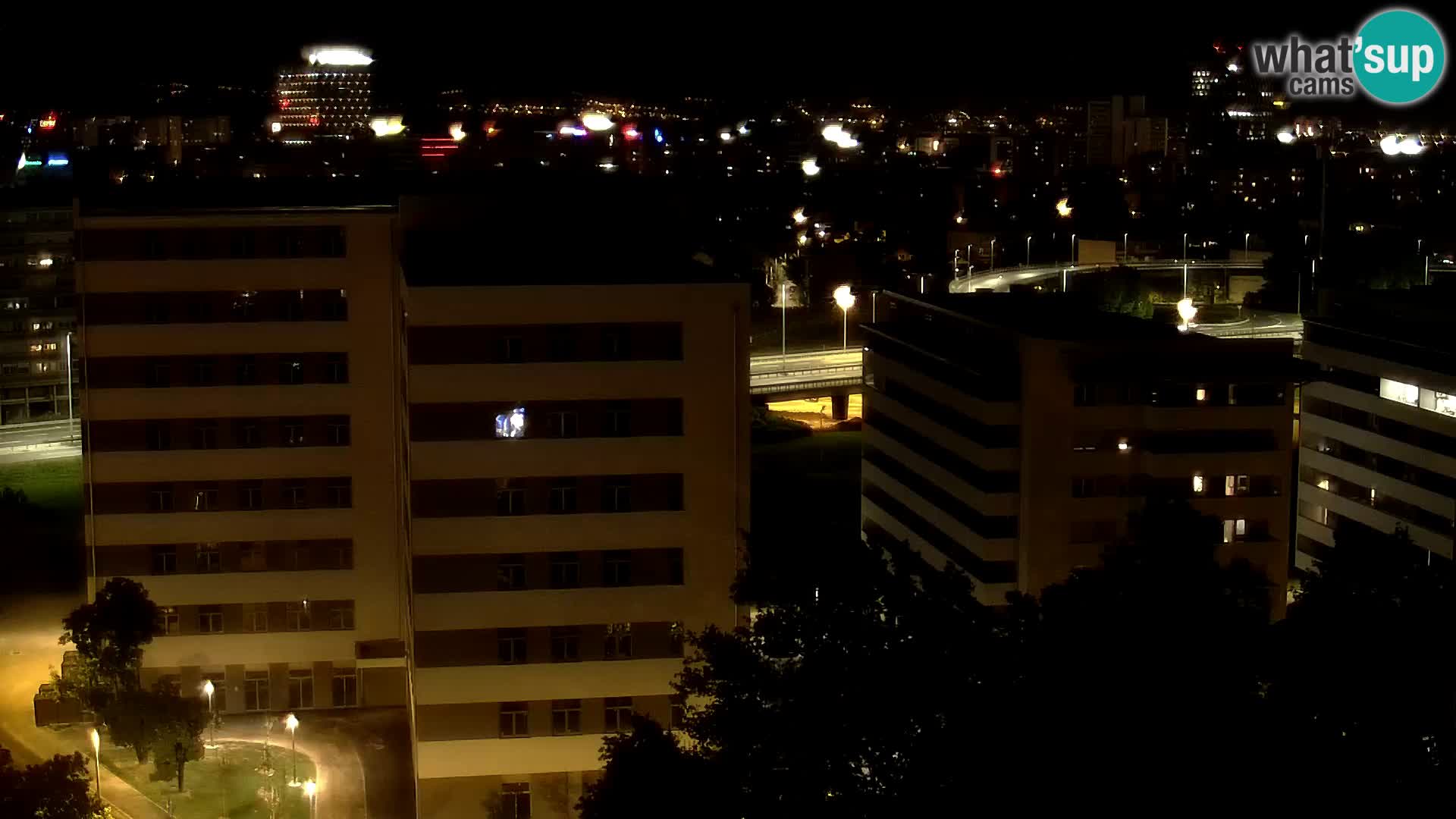 Web kamera Petlja Slavonska – Držićeva  – Zagreb Live
