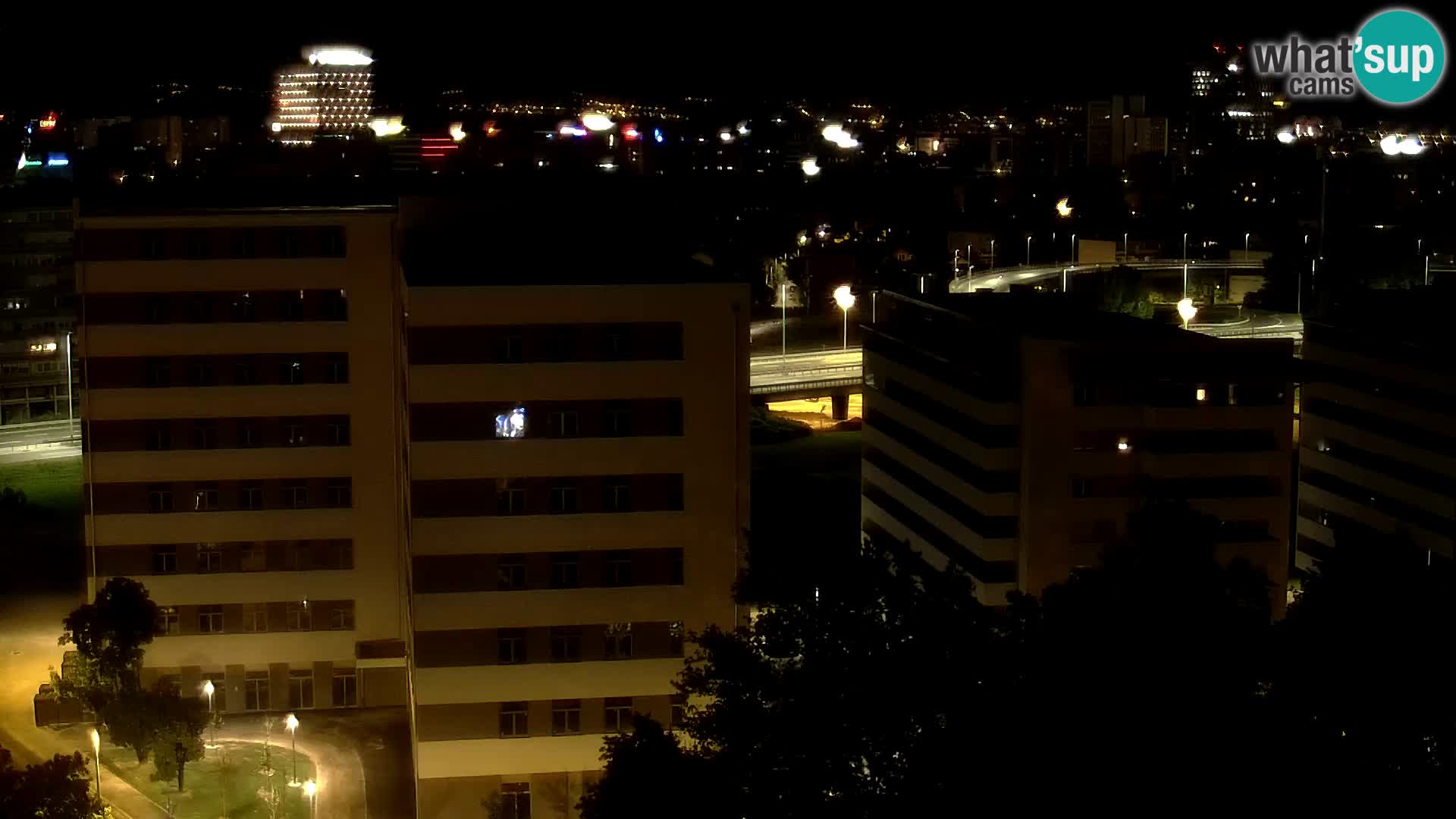 Web kamera Petlja Slavonska – Držićeva  – Zagreb Live