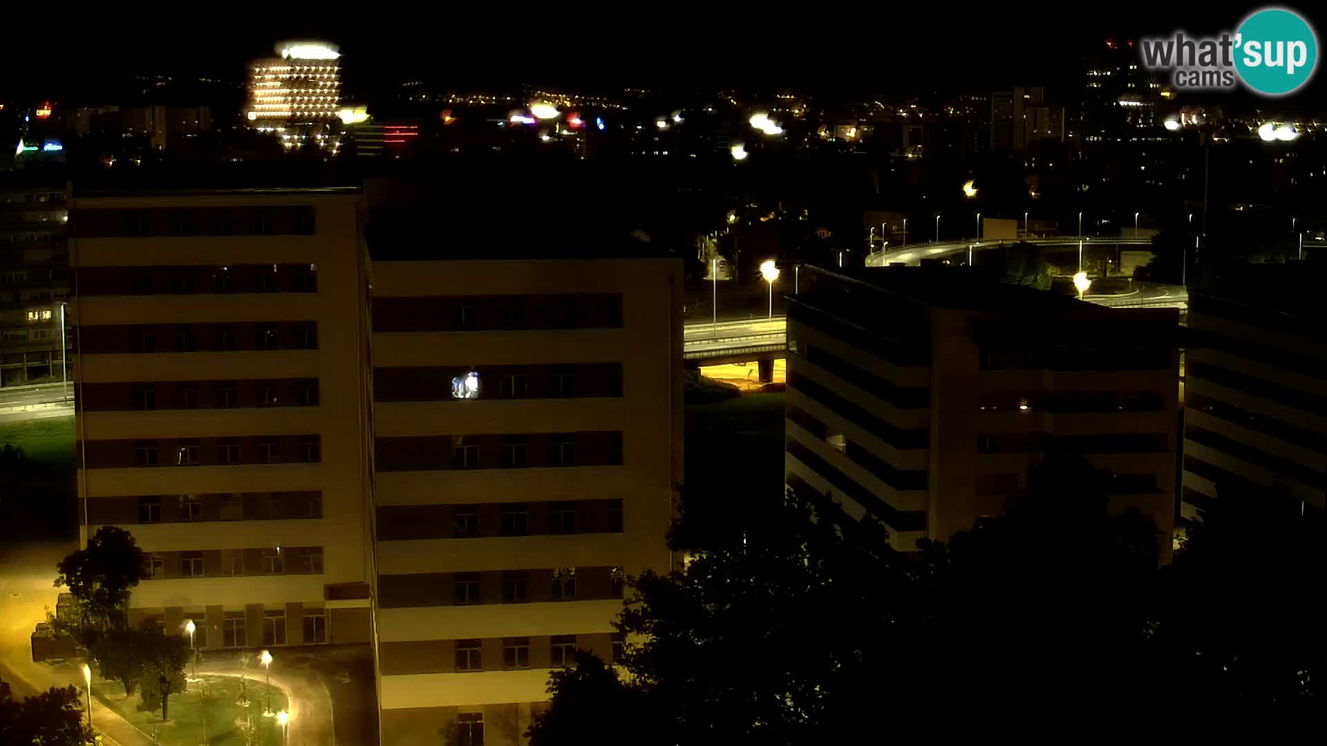 Web kamera Petlja Slavonska – Držićeva  – Zagreb Live