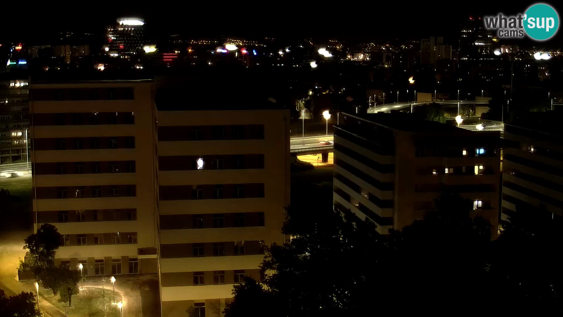 Web kamera Petlja Slavonska – Držićeva  – Zagreb Live