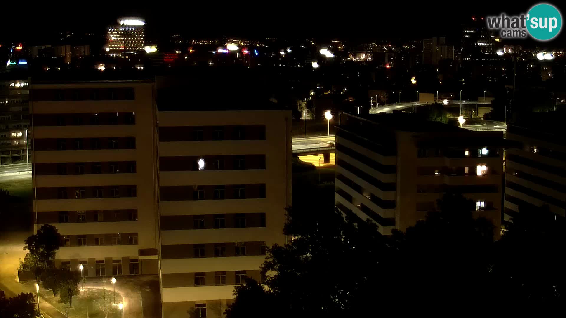 Web kamera Petlja Slavonska – Držićeva  – Zagreb Live