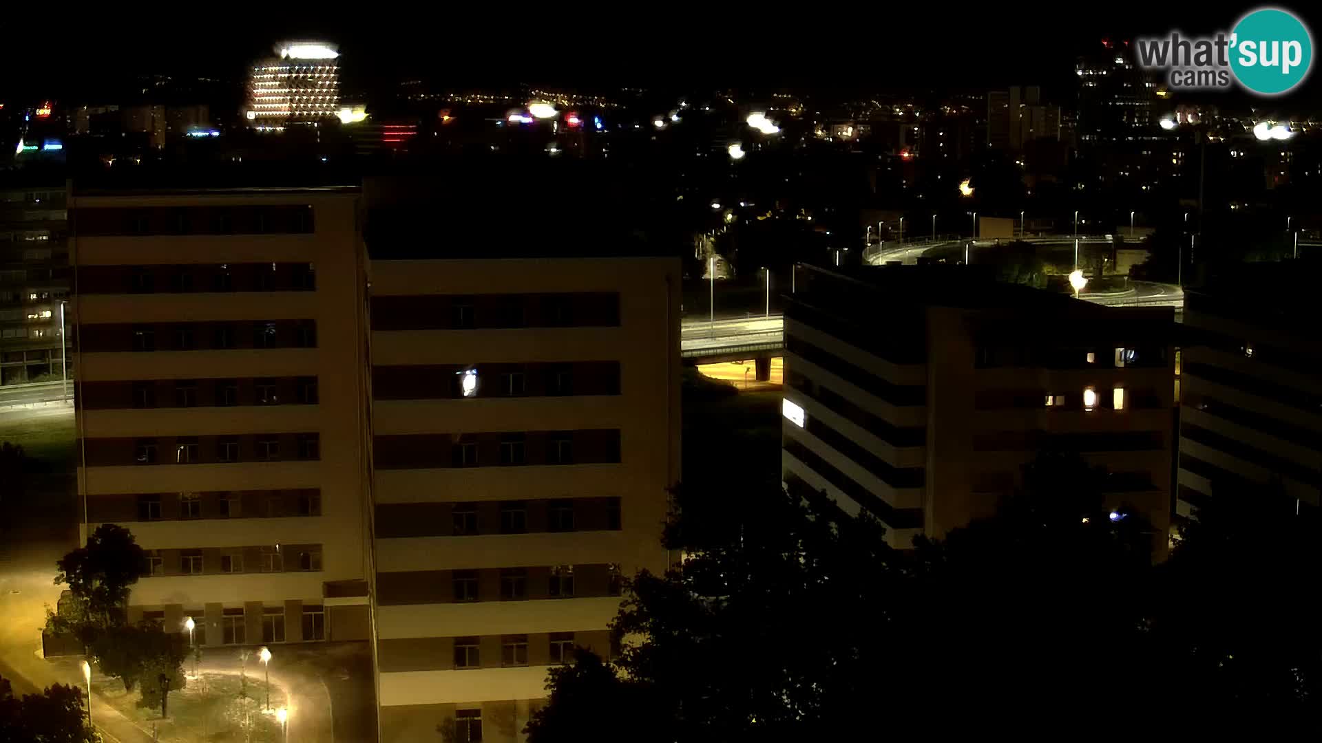 Web kamera Petlja Slavonska – Držićeva  – Zagreb Live