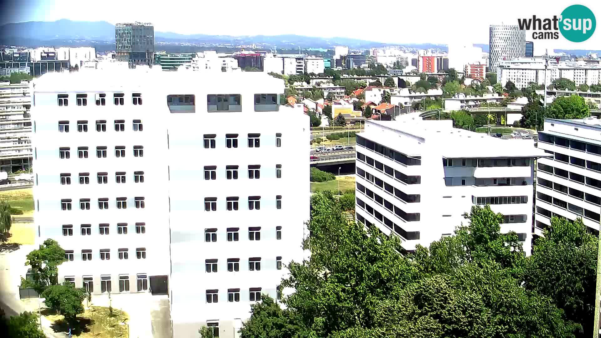 Web kamera Petlja Slavonska – Držićeva  – Zagreb Live
