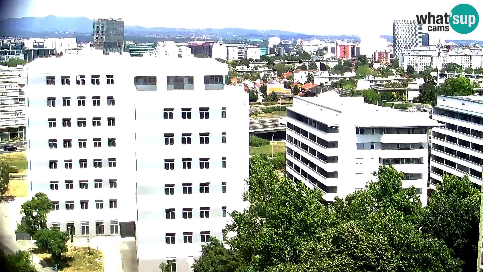 Web kamera Petlja Slavonska – Držićeva  – Zagreb Live