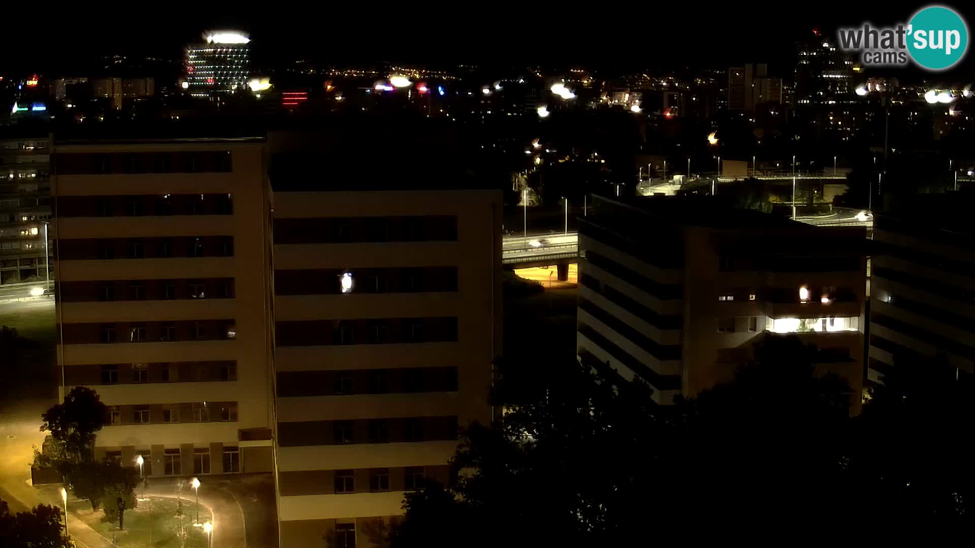 Web kamera Petlja Slavonska – Držićeva  – Zagreb Live