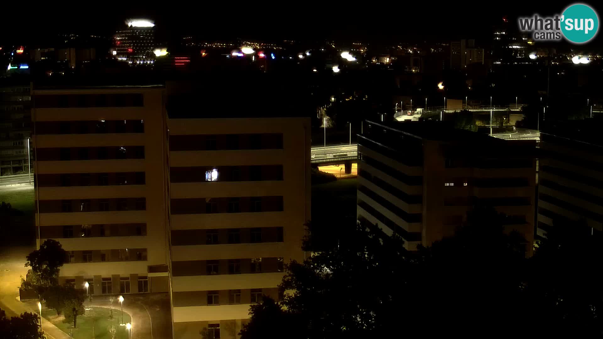 Web kamera Petlja Slavonska – Držićeva  – Zagreb Live