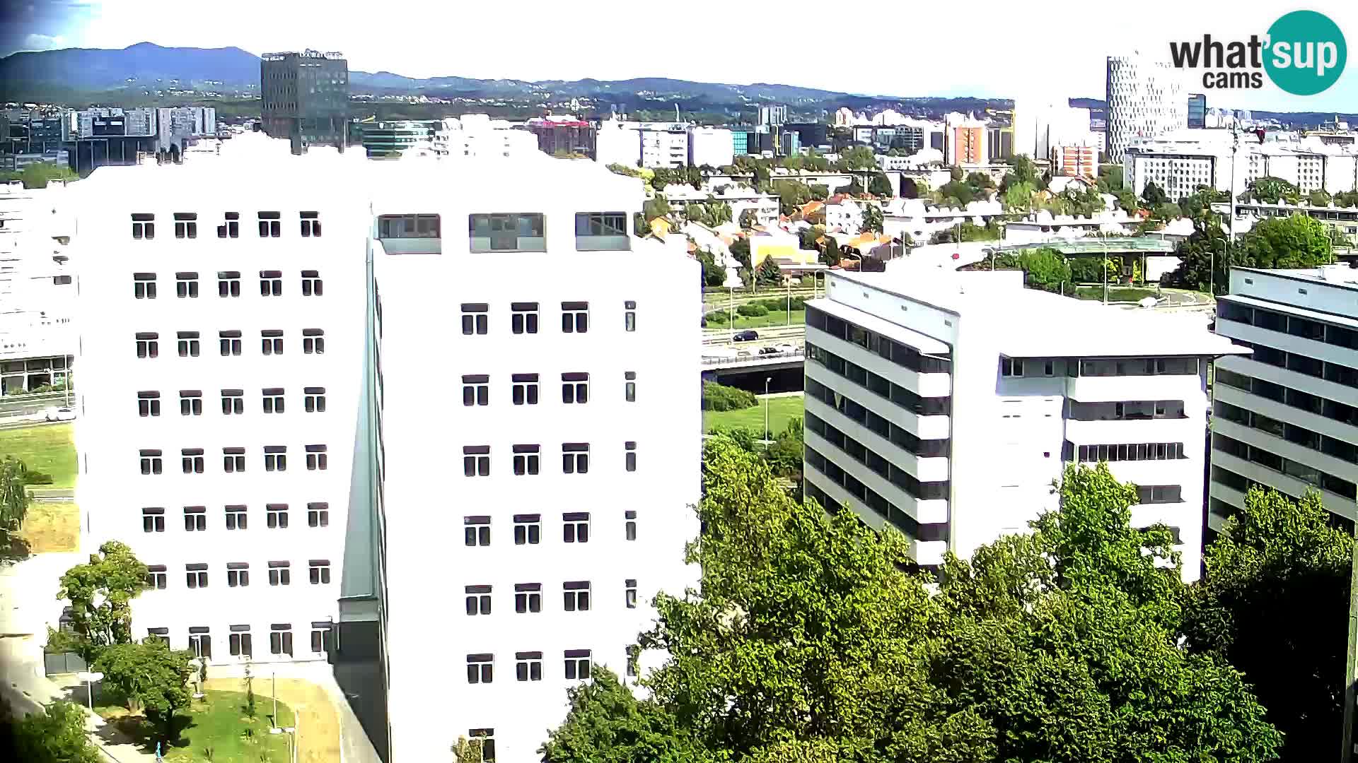 Web kamera Petlja Slavonska – Držićeva  – Zagreb Live