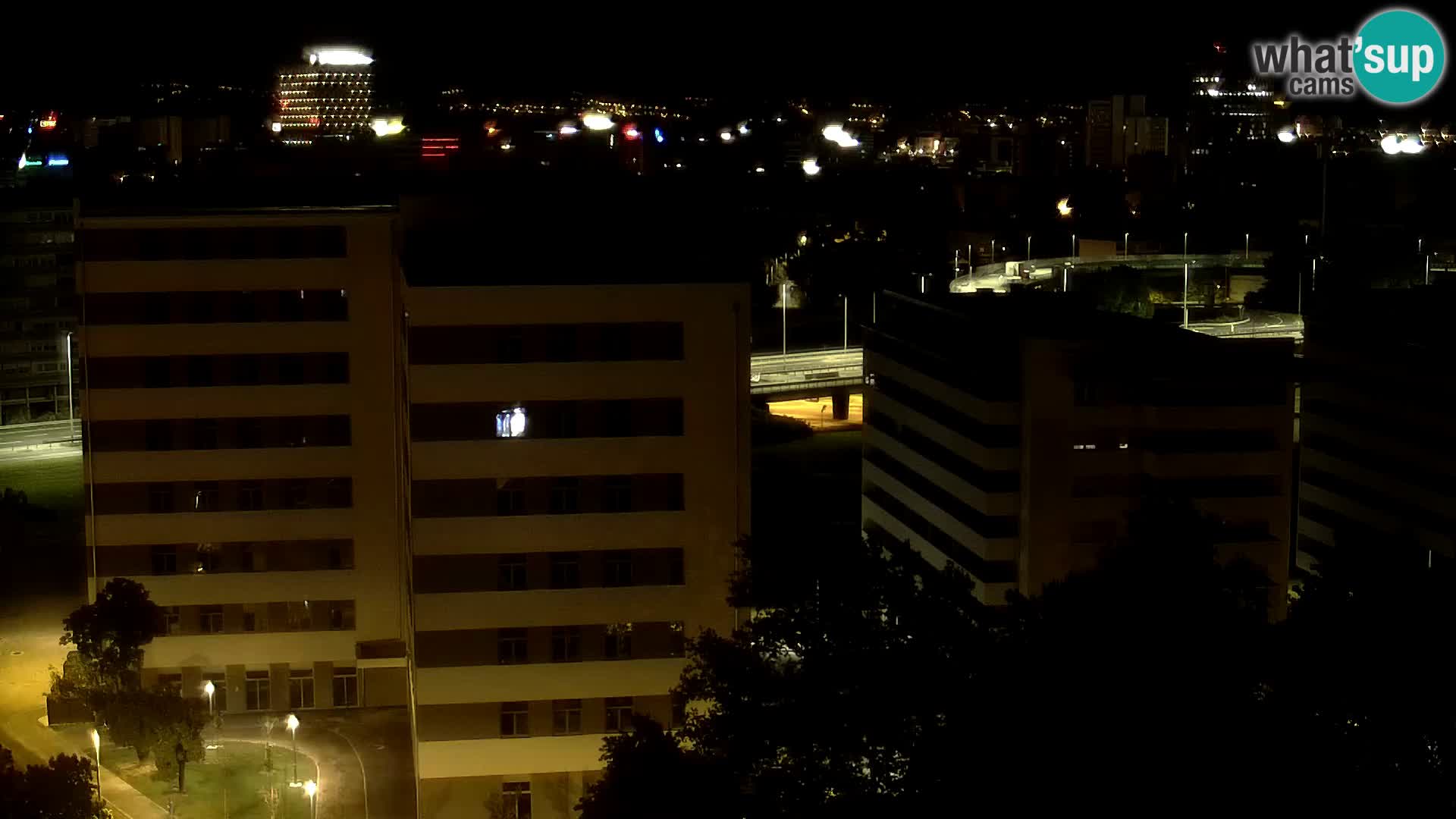 Rotatoria e incrocio viale Slavonska e Marin Držić  – webcam di Zagabria