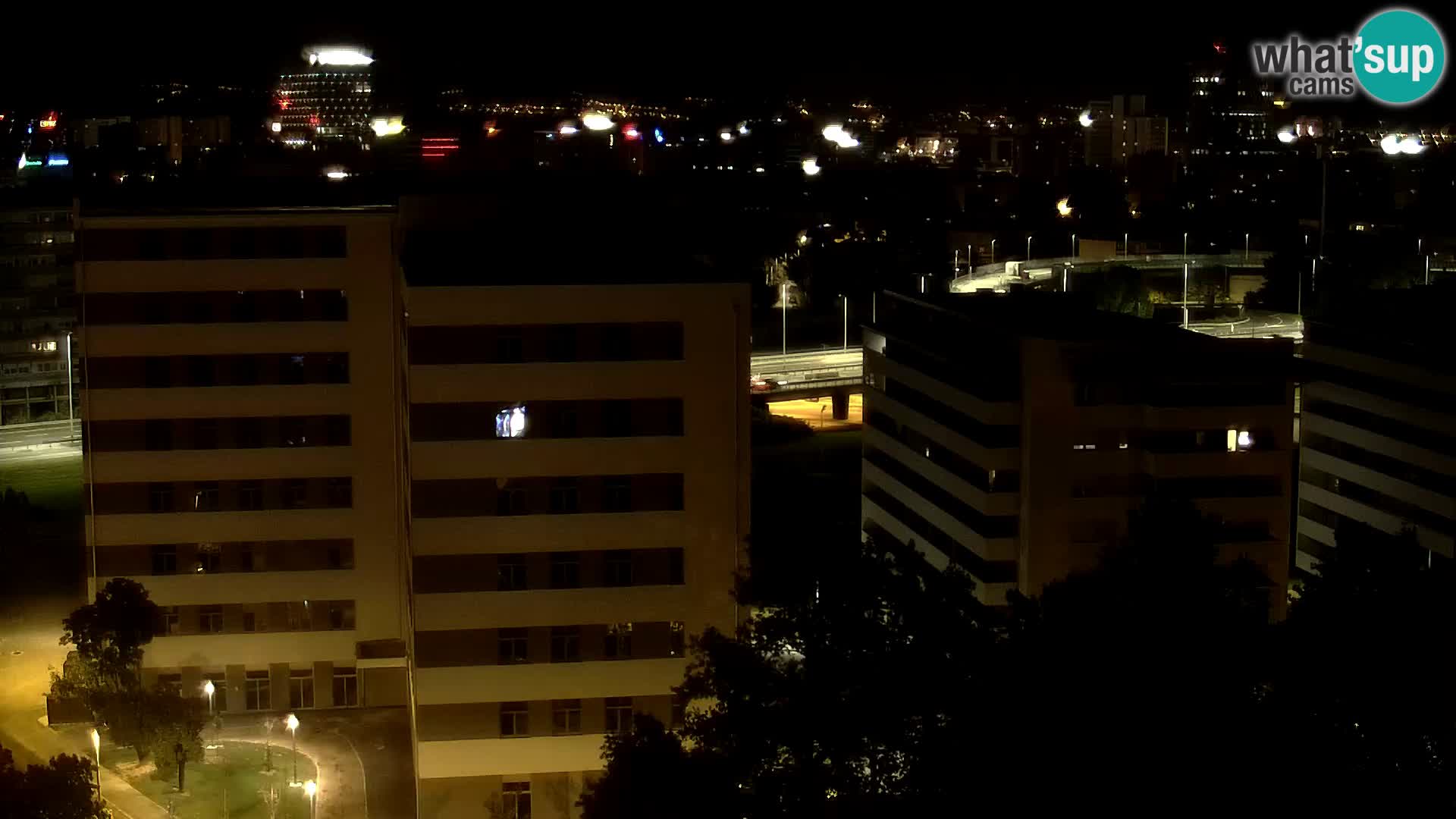 Web kamera Petlja Slavonska – Držićeva  – Zagreb Live