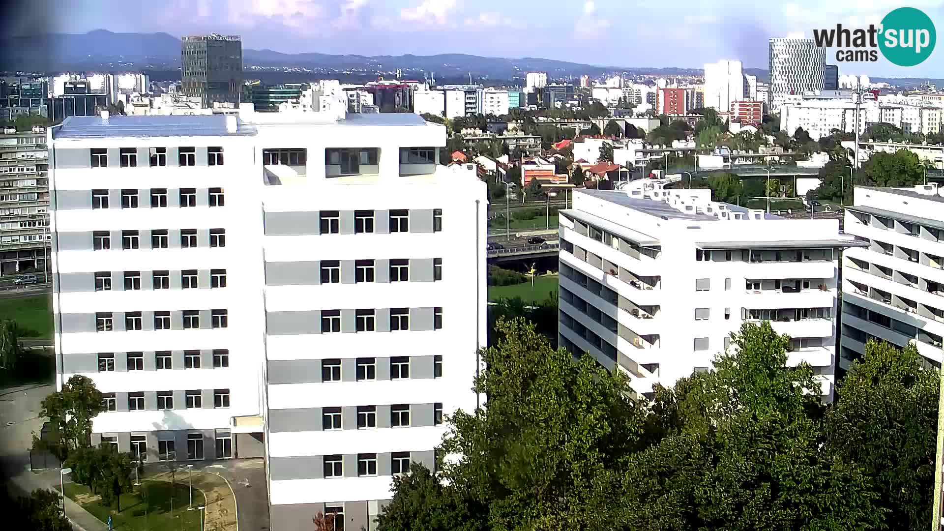 Web kamera Petlja Slavonska – Držićeva  – Zagreb Live