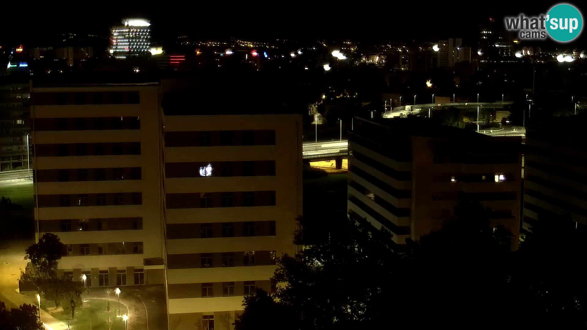 Web kamera Petlja Slavonska – Držićeva  – Zagreb Live