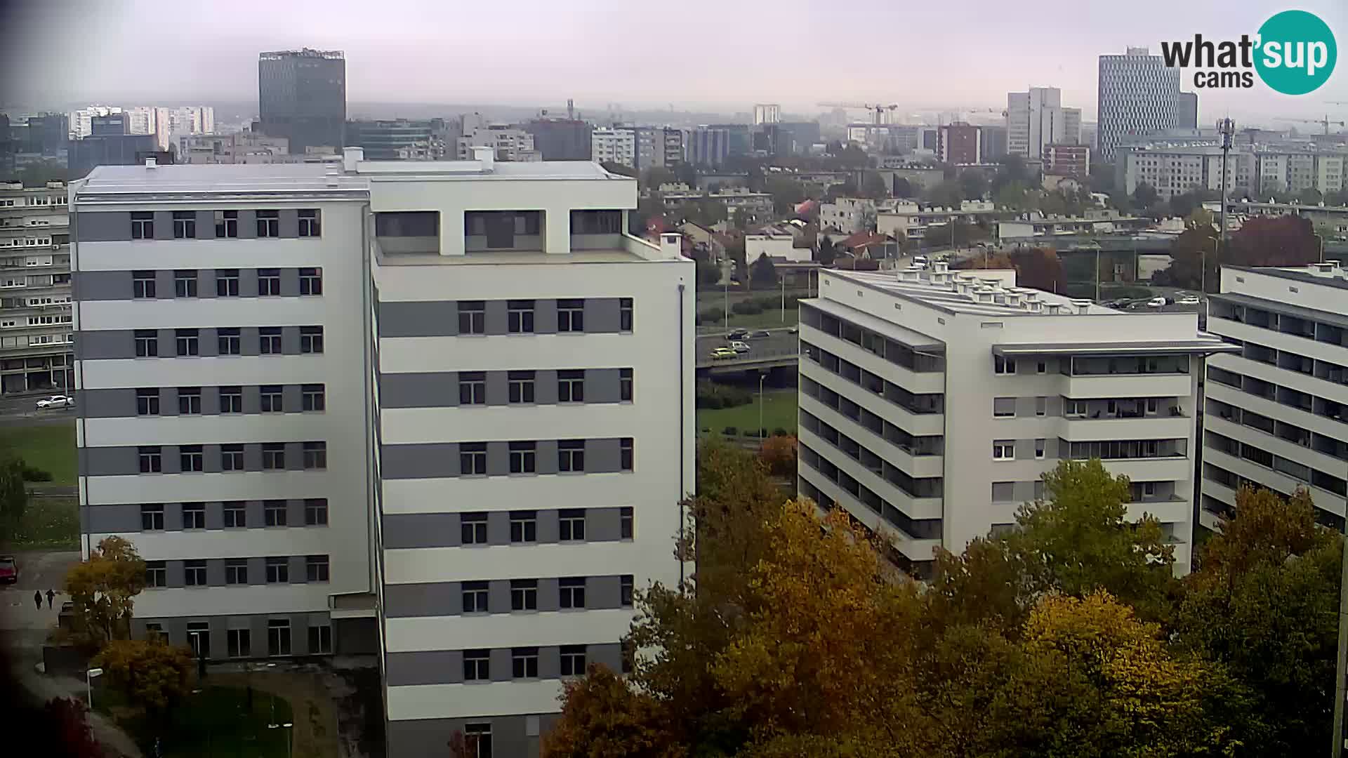 Web kamera Petlja Slavonska – Držićeva  – Zagreb Live