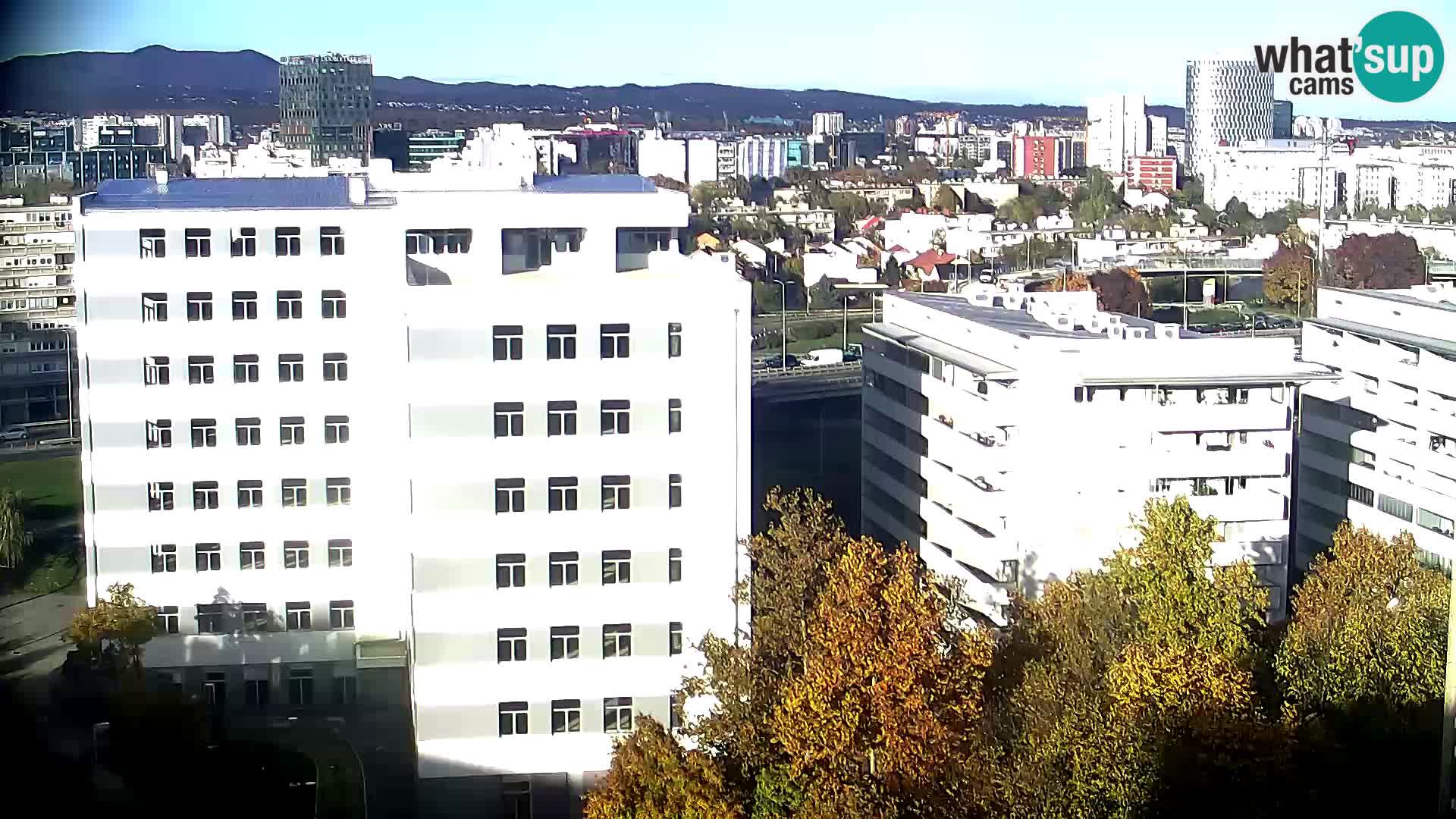 Web kamera Petlja Slavonska – Držićeva  – Zagreb Live