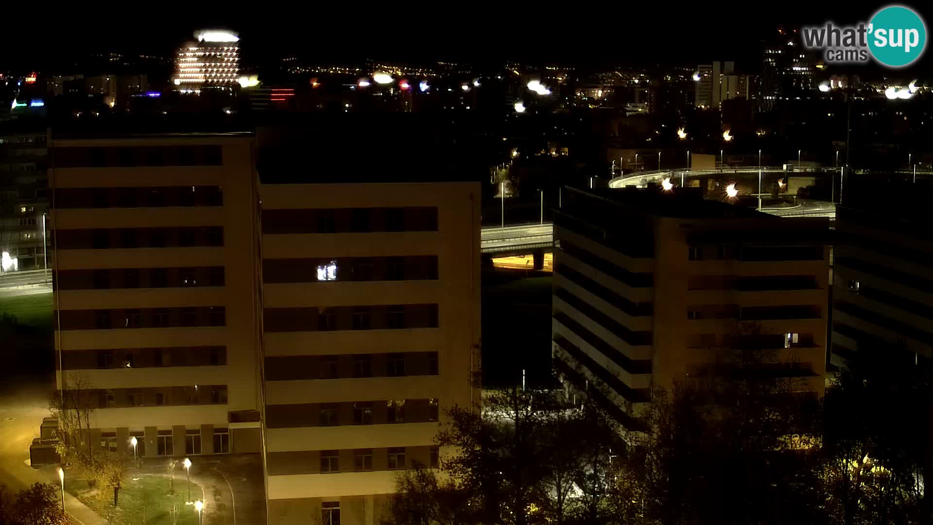 Web kamera Petlja Slavonska – Držićeva  – Zagreb Live