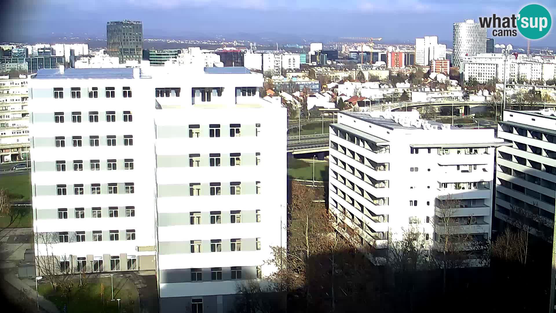 Web kamera Petlja Slavonska – Držićeva  – Zagreb Live