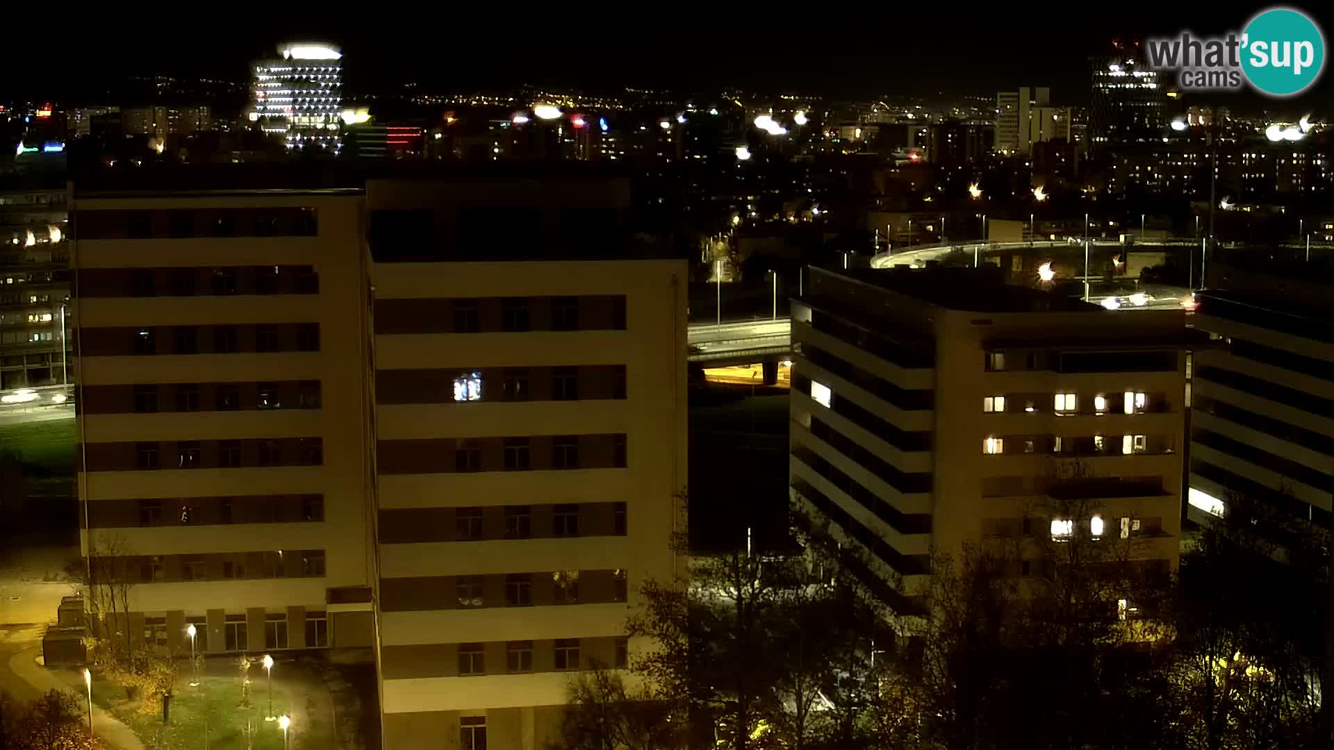 Web kamera Petlja Slavonska – Držićeva  – Zagreb Live