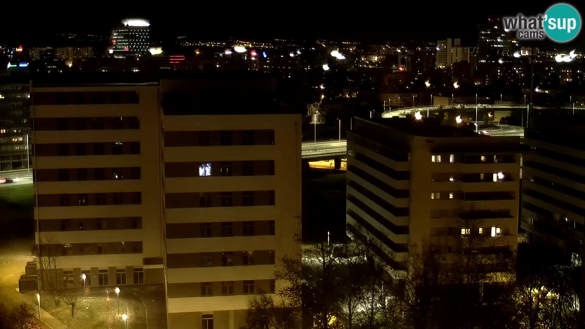 Web kamera Petlja Slavonska – Držićeva  – Zagreb Live