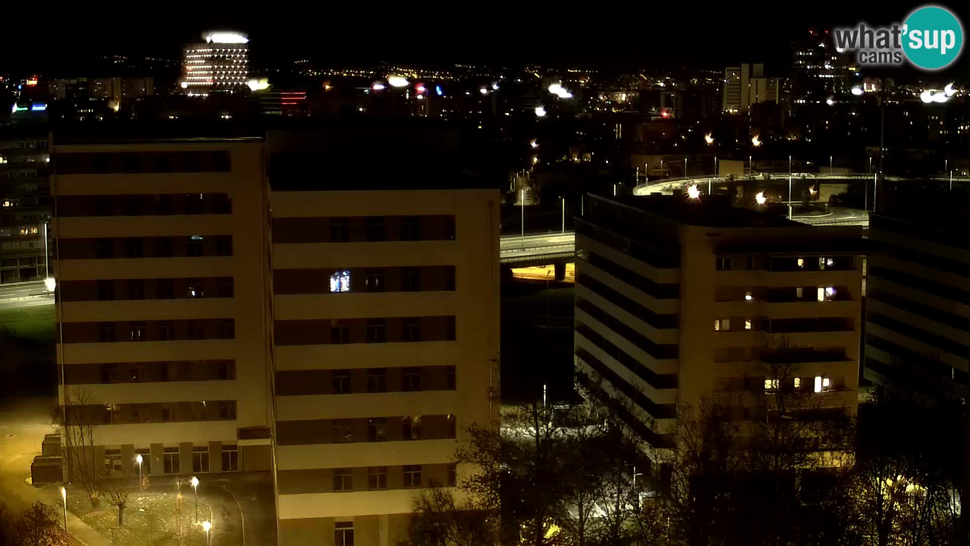 Web kamera Petlja Slavonska – Držićeva  – Zagreb Live