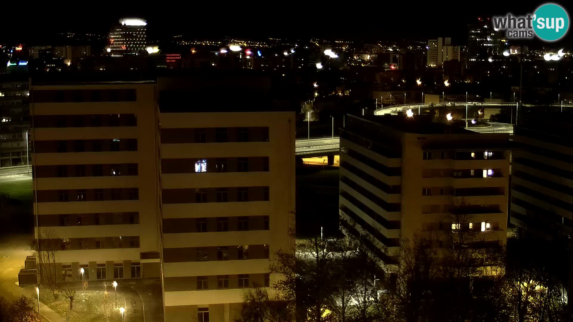 Web kamera Petlja Slavonska – Držićeva  – Zagreb Live