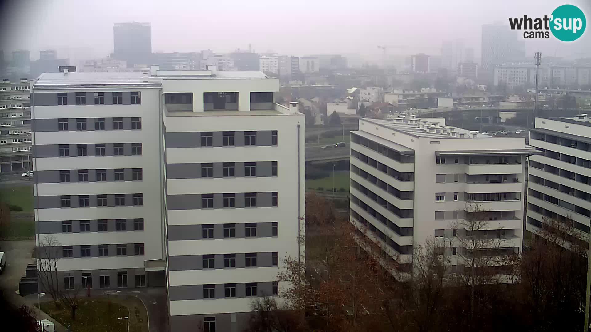 Web kamera Petlja Slavonska – Držićeva  – Zagreb Live