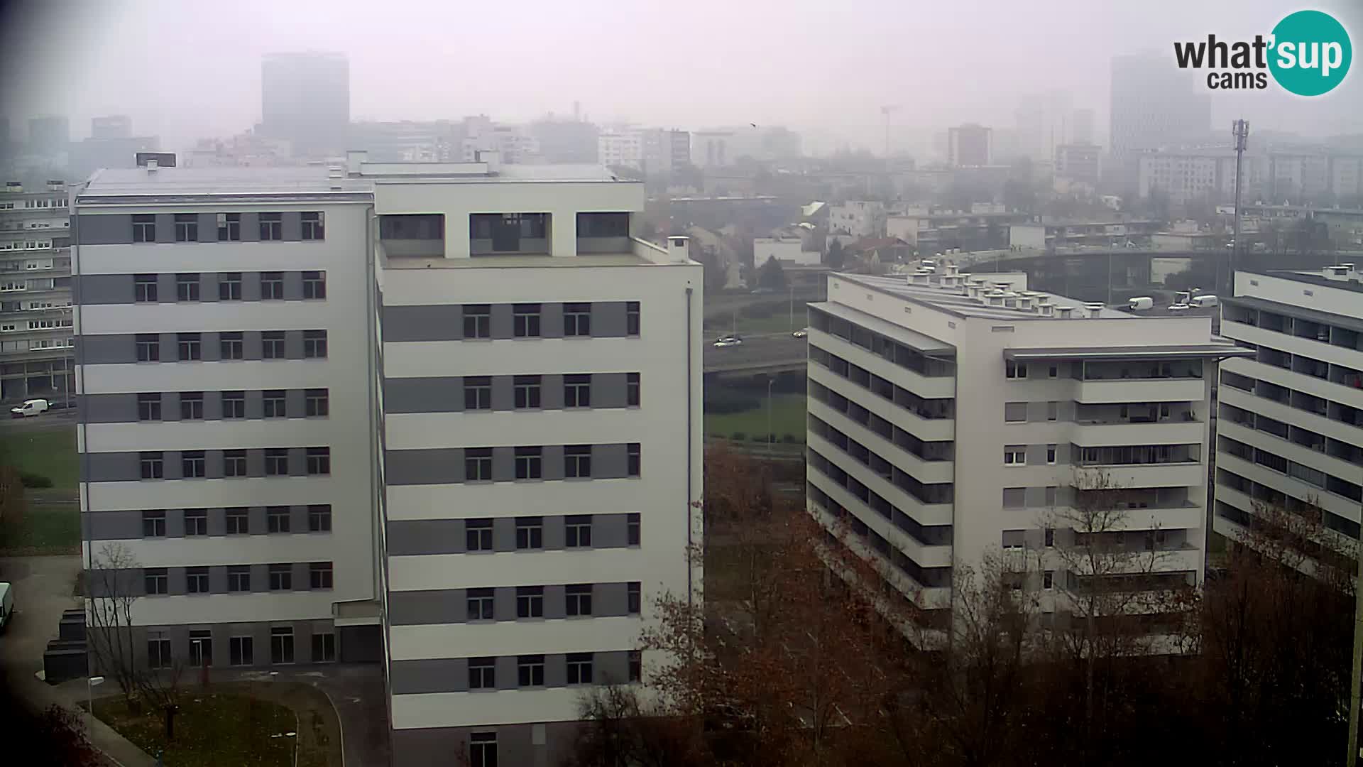 Web kamera Petlja Slavonska – Držićeva – Zagreb Live