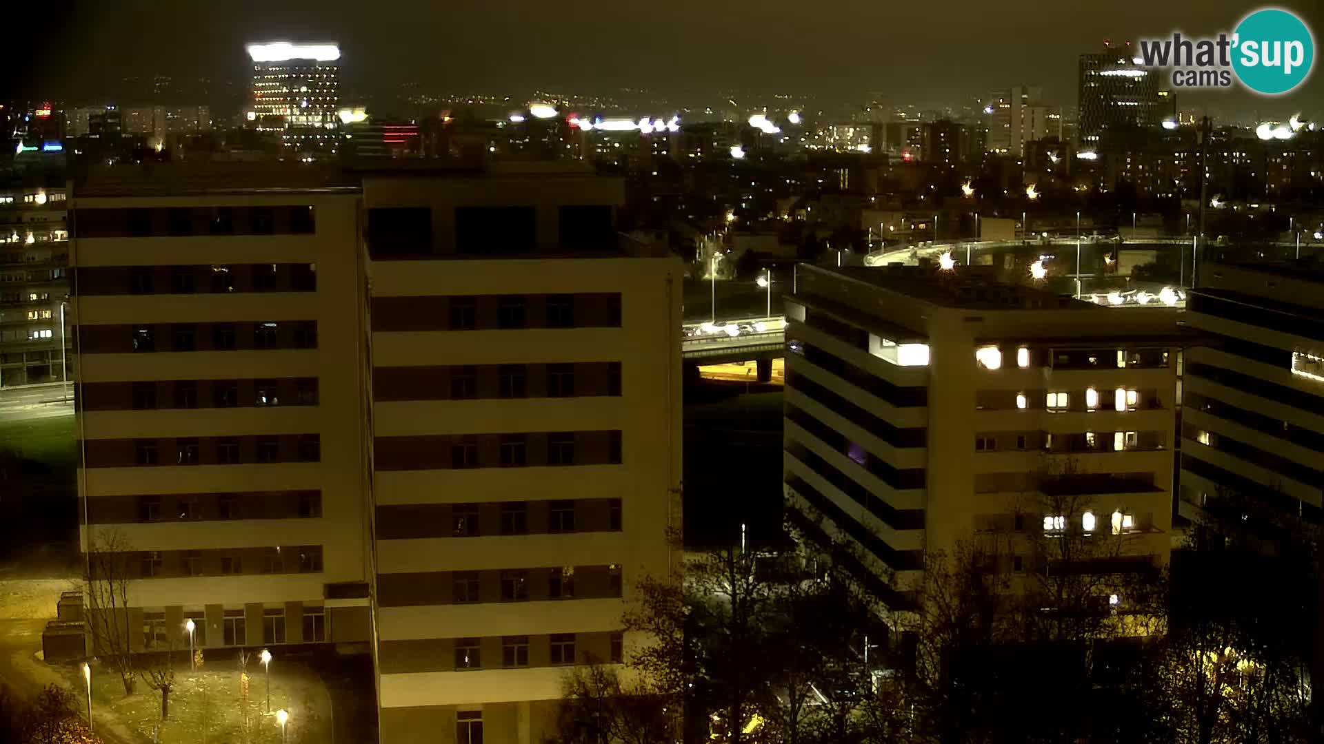 Web kamera Petlja Slavonska – Držićeva  – Zagreb Live