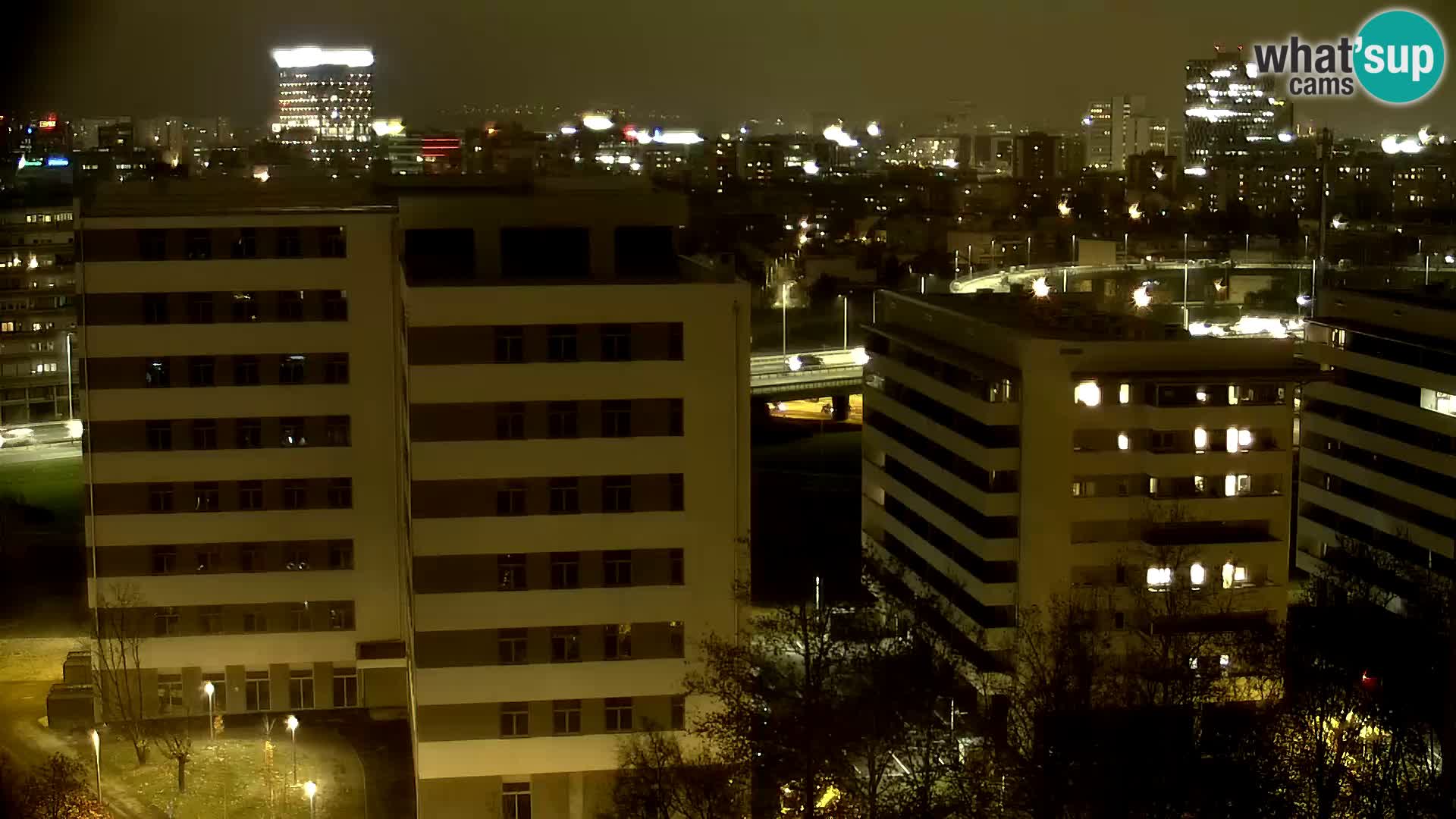 Web kamera Petlja Slavonska – Držićeva  – Zagreb Live