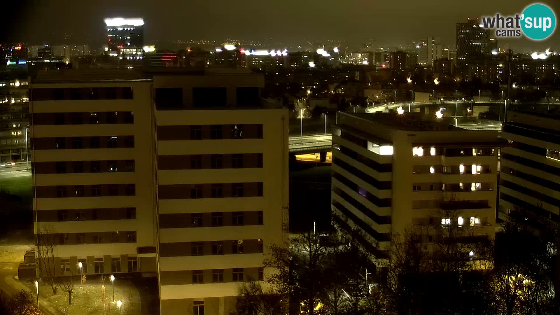 Web kamera Petlja Slavonska – Držićeva  – Zagreb Live