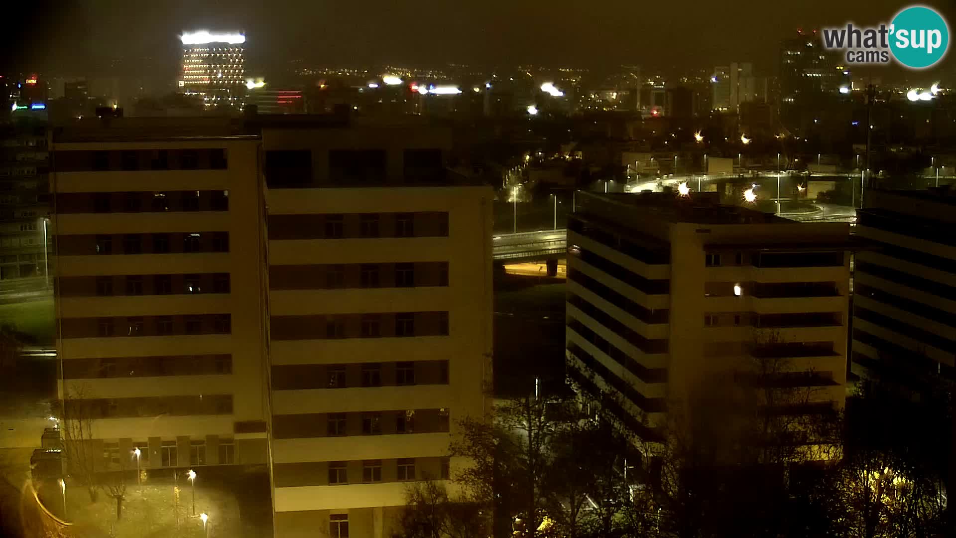 Web kamera Petlja Slavonska – Držićeva  – Zagreb Live