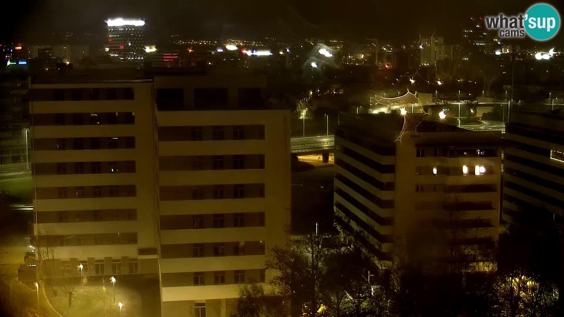 Web kamera Petlja Slavonska – Držićeva  – Zagreb Live