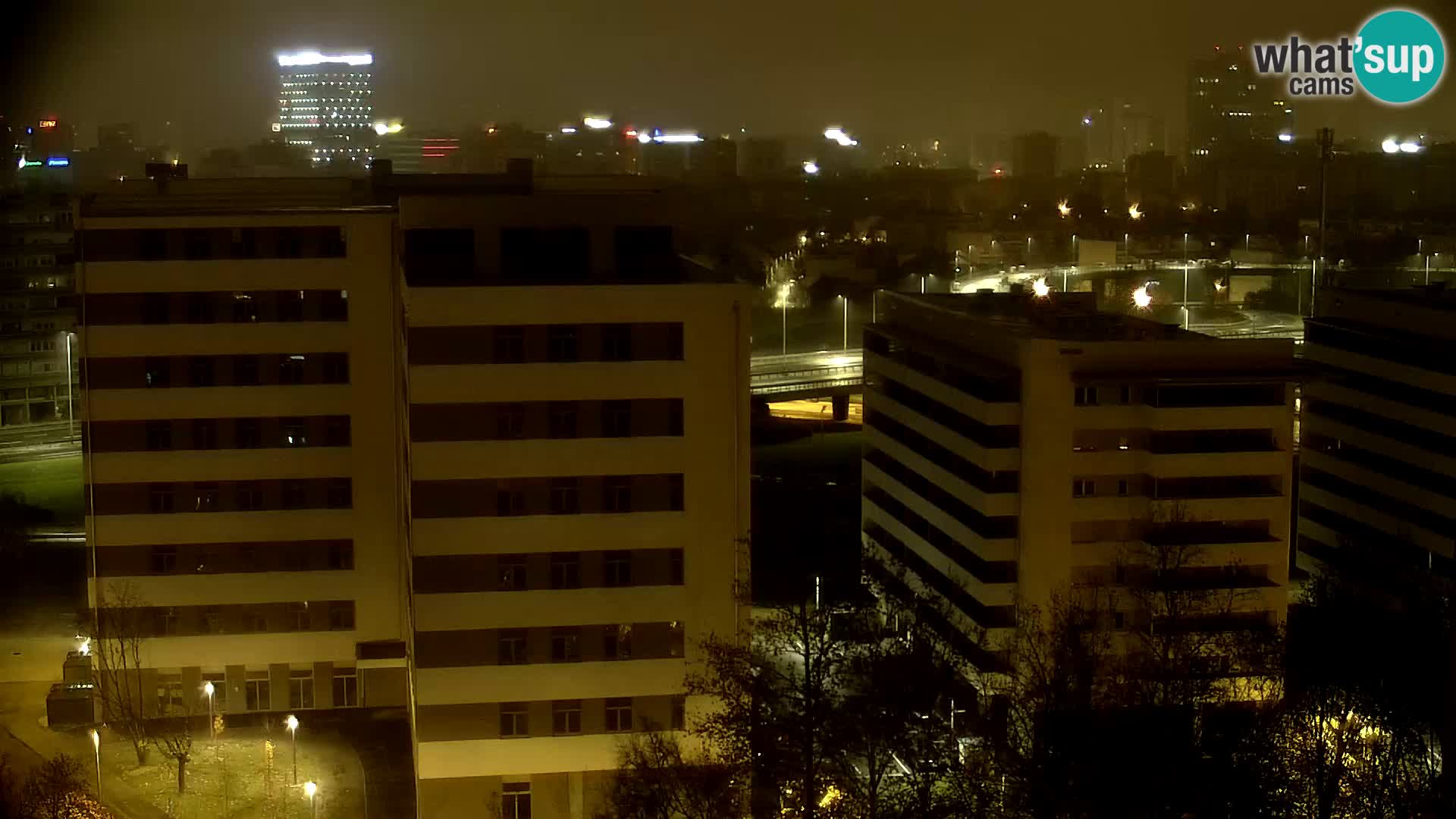 Web kamera Petlja Slavonska – Držićeva  – Zagreb Live