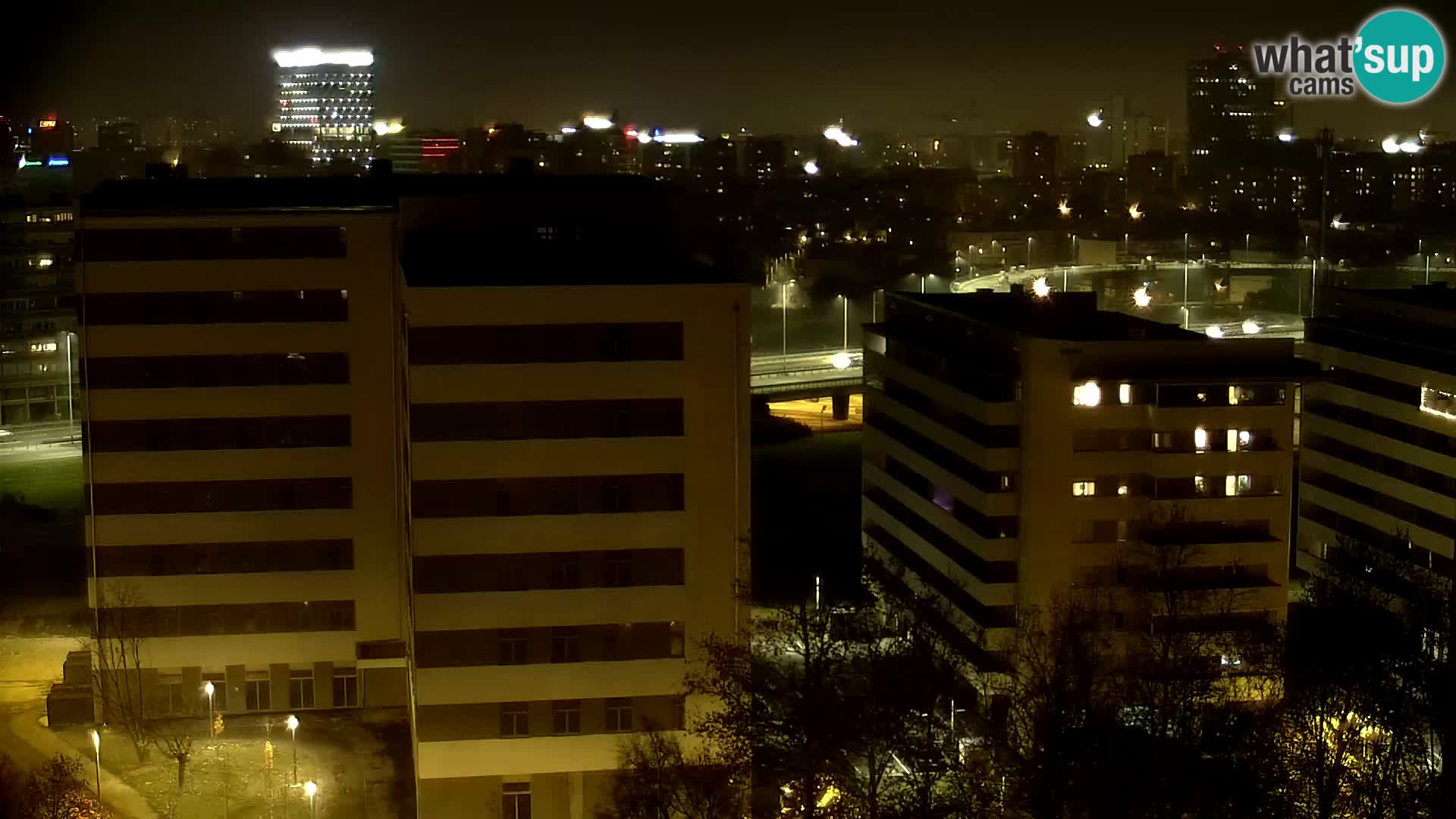 Web kamera Petlja Slavonska – Držićeva – Zagreb Live