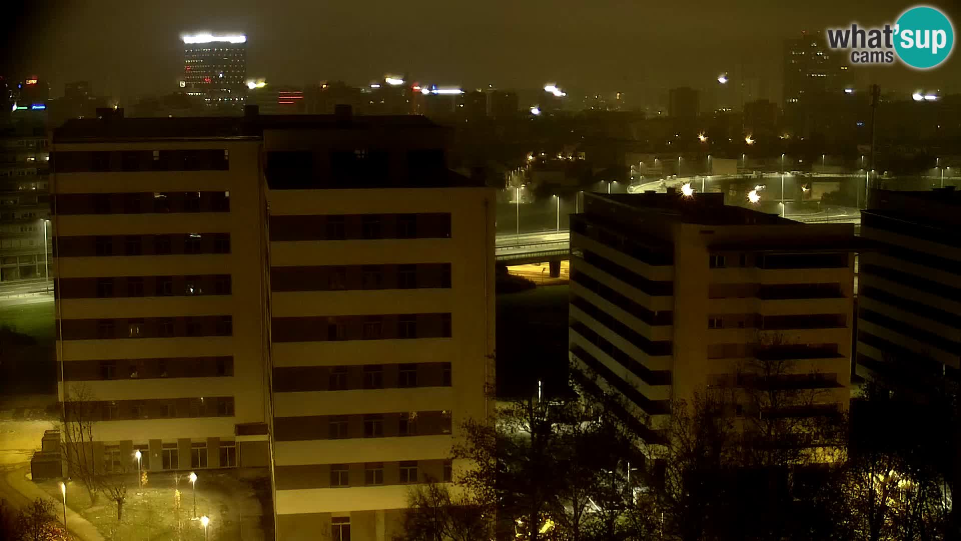 Rotatoria e incrocio viale Slavonska e Marin Držić – webcam di Zagabria