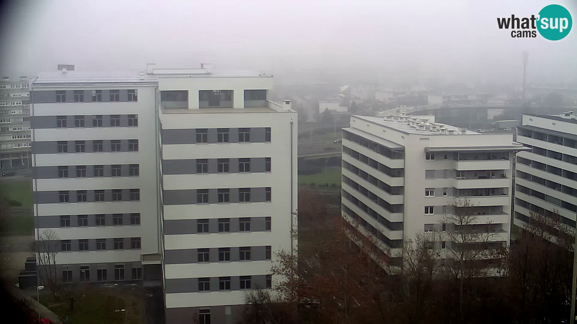 Web kamera Petlja Slavonska – Držićeva – Zagreb Live