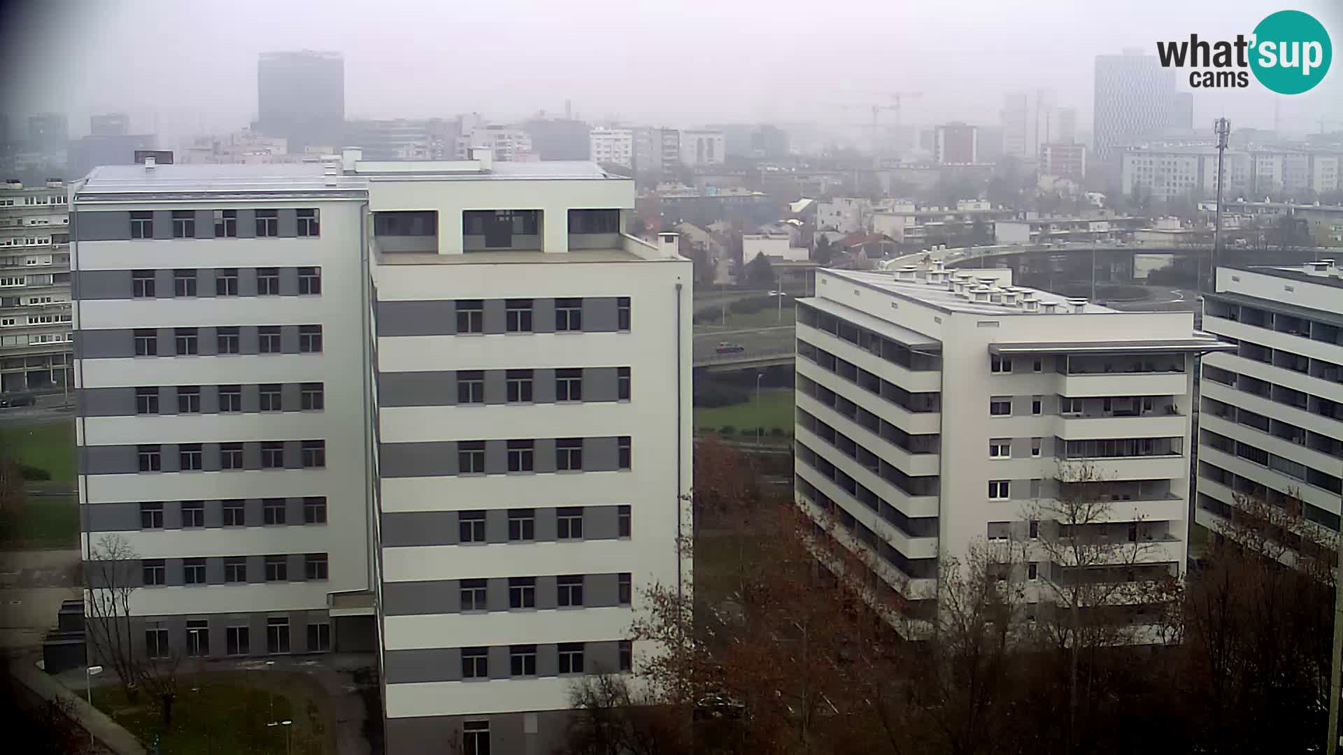 Web kamera Petlja Slavonska – Držićeva – Zagreb Live