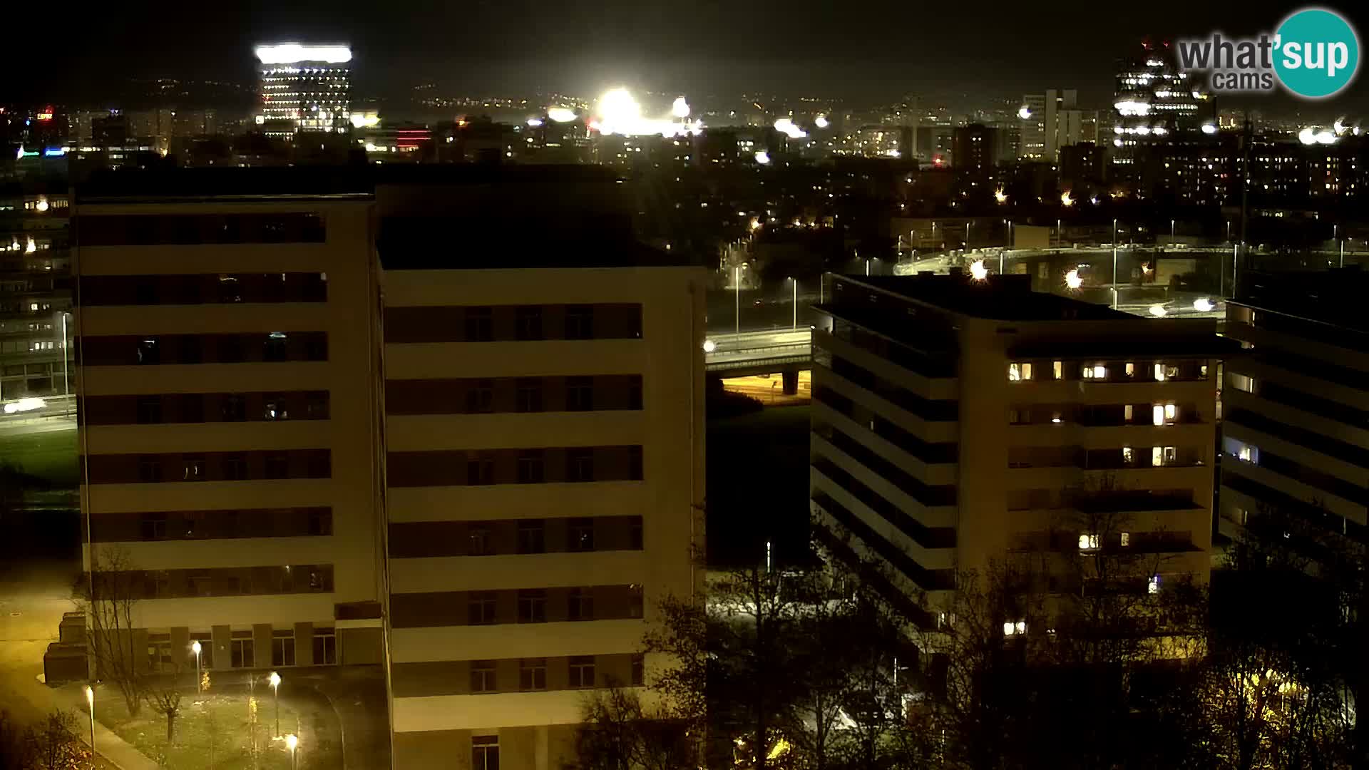 Web kamera Petlja Slavonska – Držićeva  – Zagreb Live