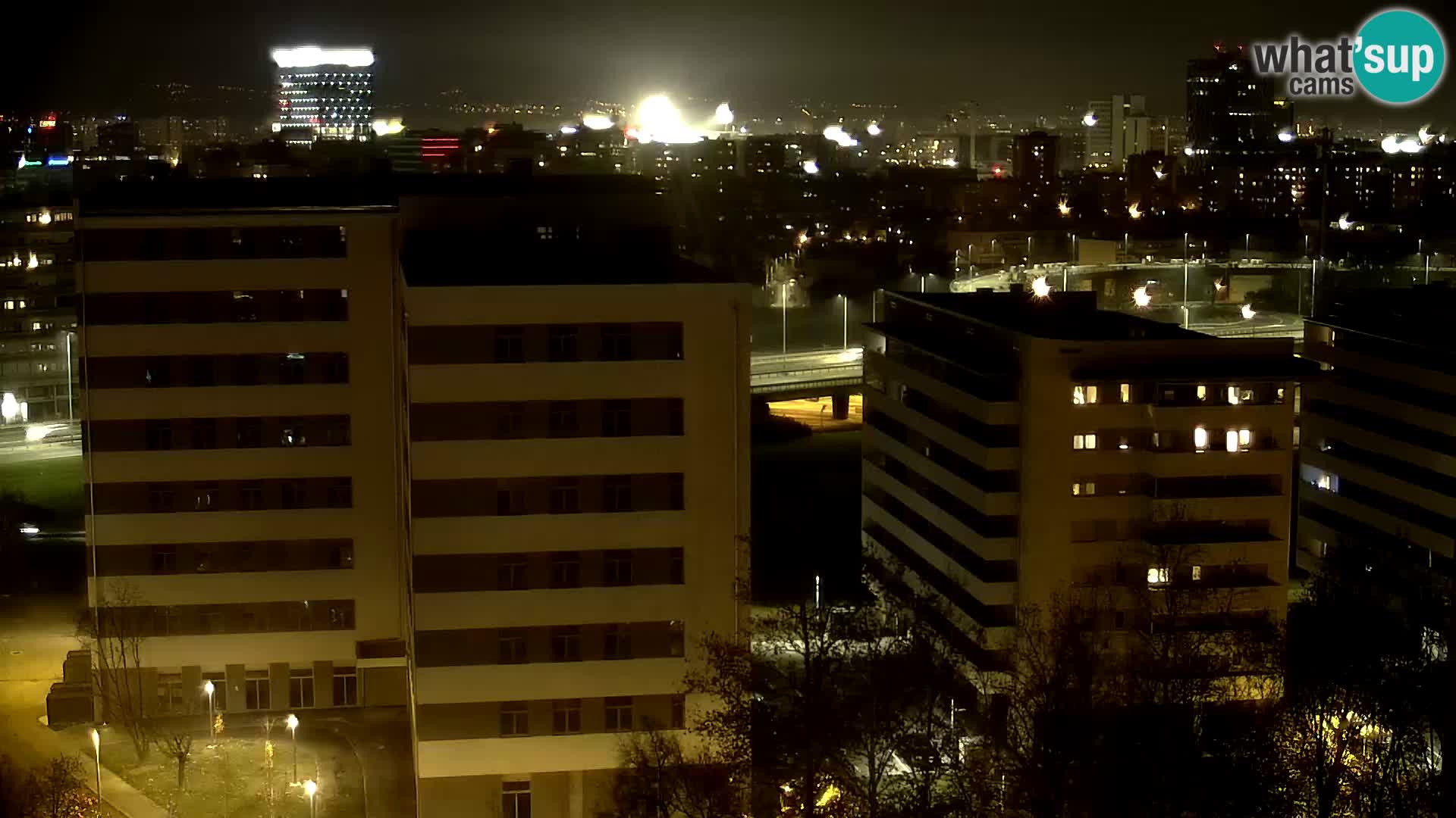 Web kamera Petlja Slavonska – Držićeva  – Zagreb Live