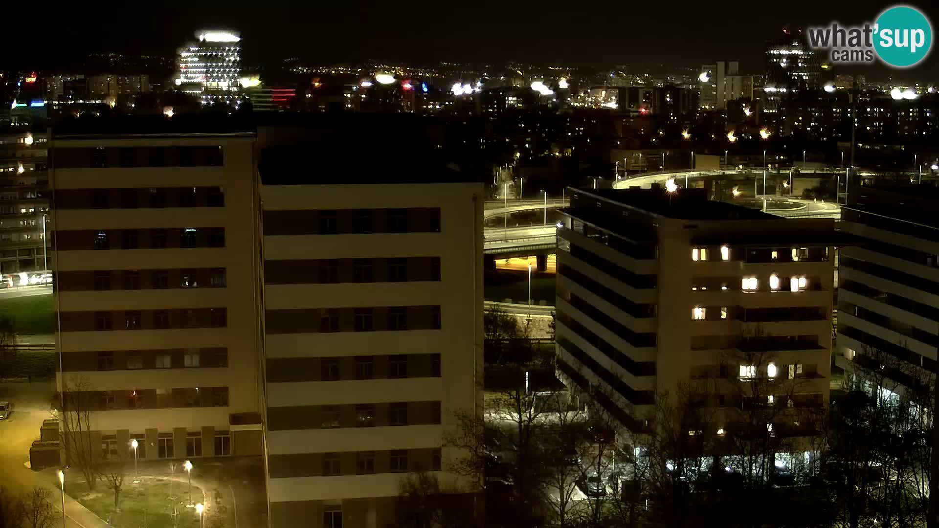 Web kamera Petlja Slavonska – Držićeva  – Zagreb Live