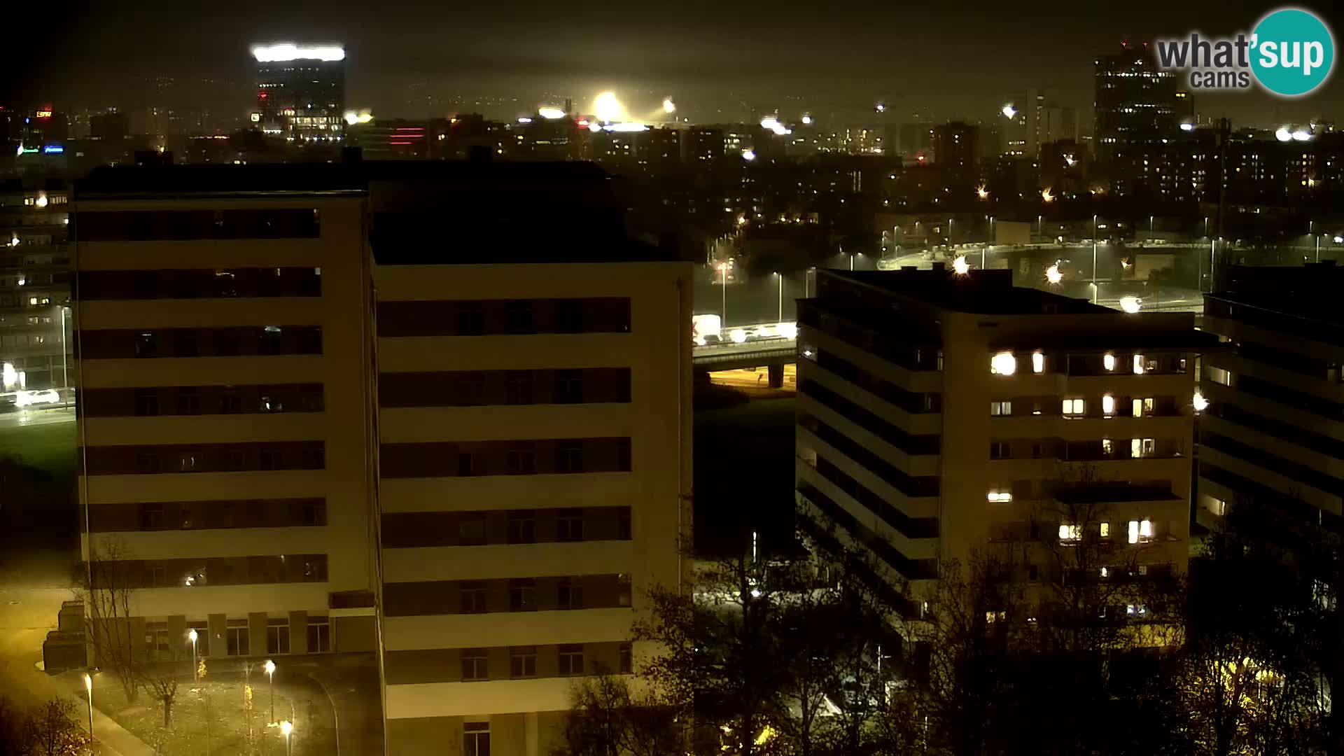 Web kamera Petlja Slavonska – Držićeva  – Zagreb Live