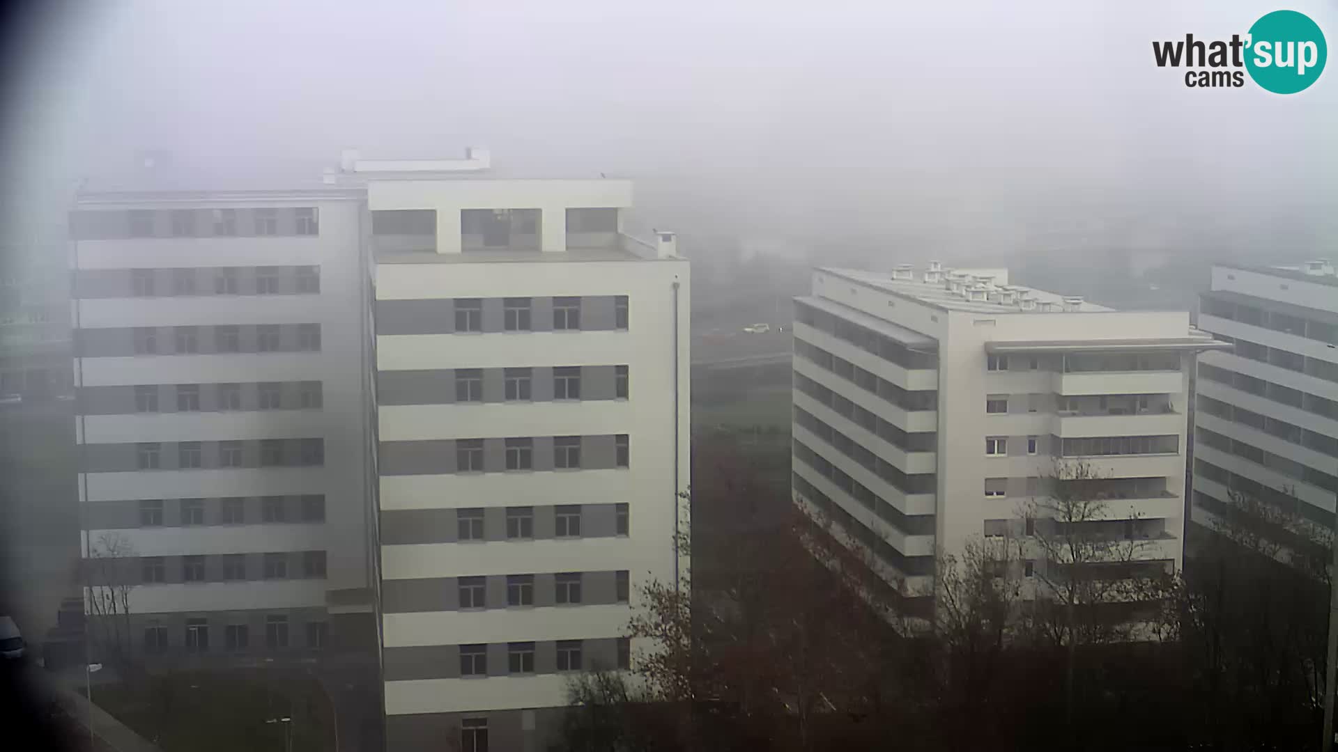 Live Interchange of Slavonska Avenue and Marin Držić Avenue in Zagreb webcam