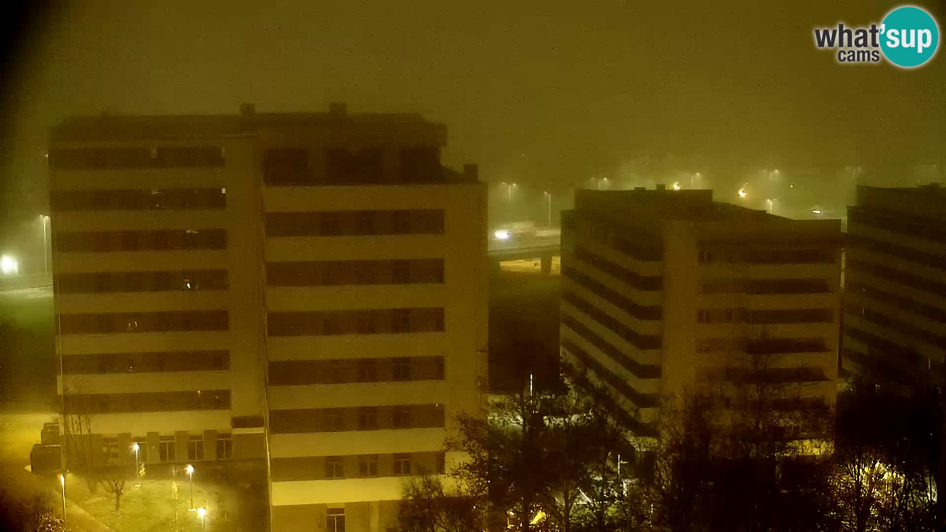 Krožišče Slavonske in Marin Držićeve ulice v Zagrebu v živo